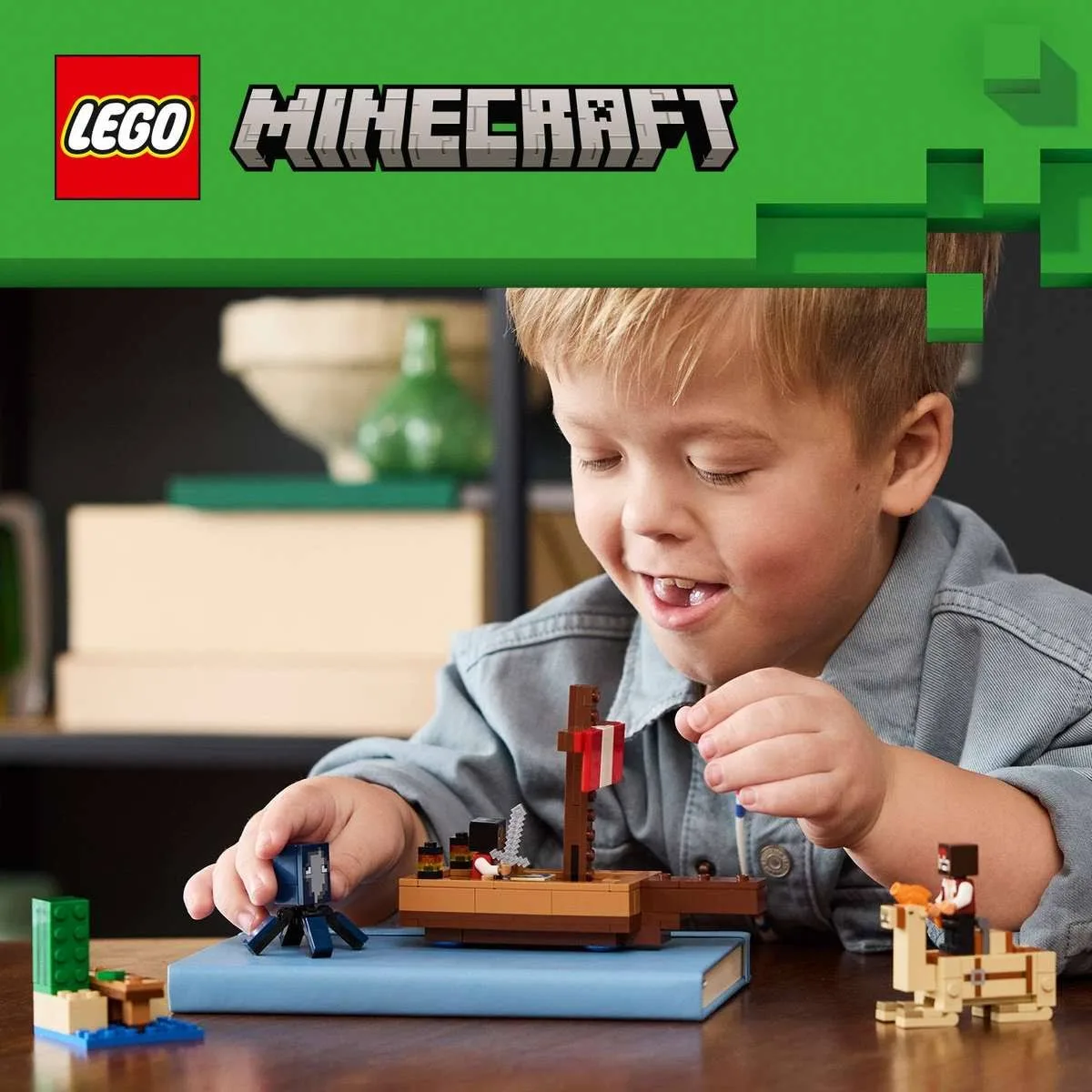 LEGO 21259 Minecraft Rejs statkiem pirackim