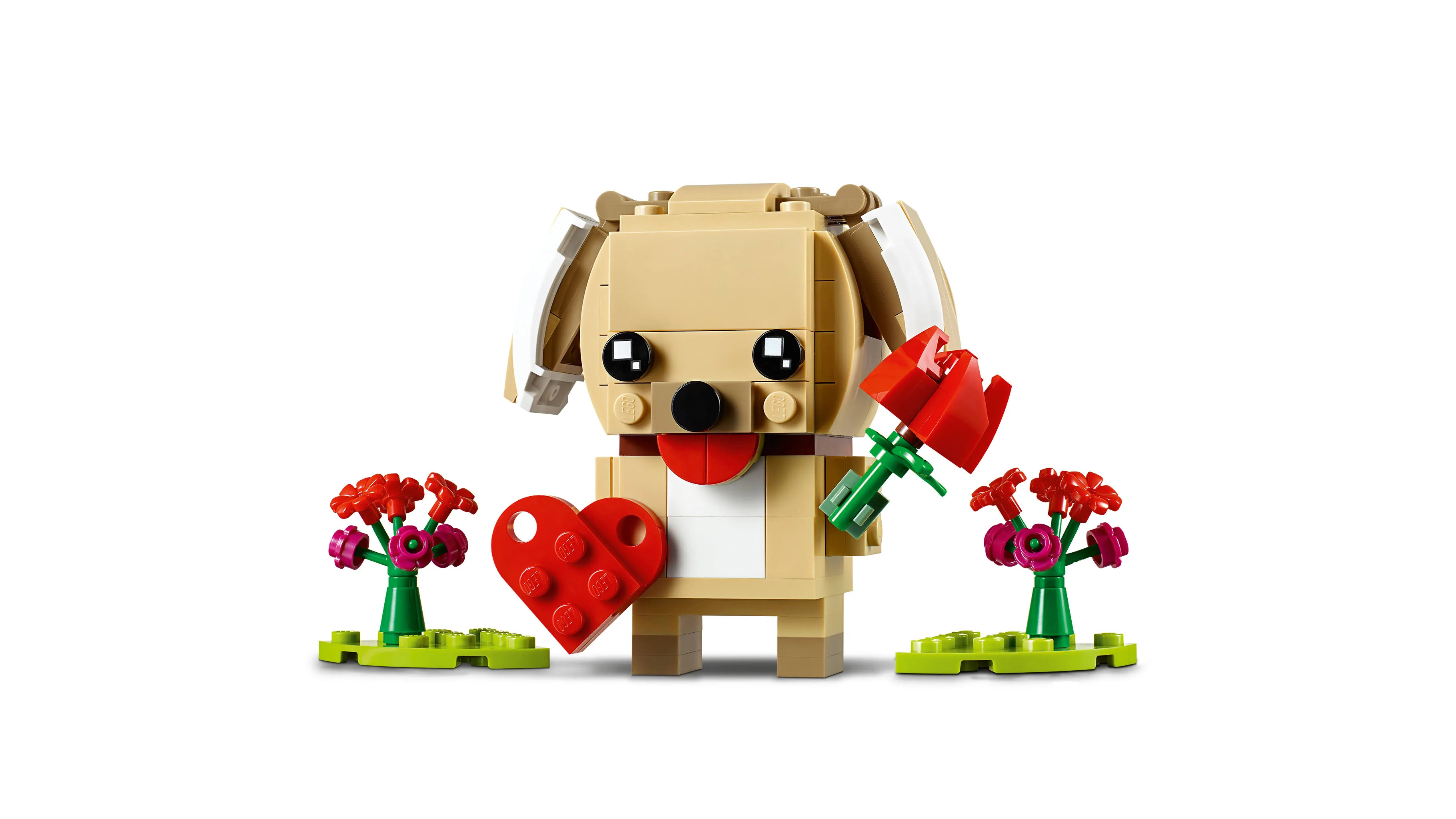 LEGO 40349 BrickHeadz Walentynkowy szczeniaczek