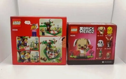 LEGO 40349 BrickHeadz Walentynkowy szczeniaczek