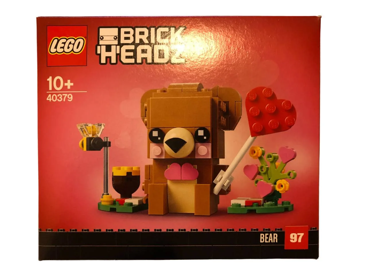 LEGO 40379 BrickHeadz Miś Walentynkowy