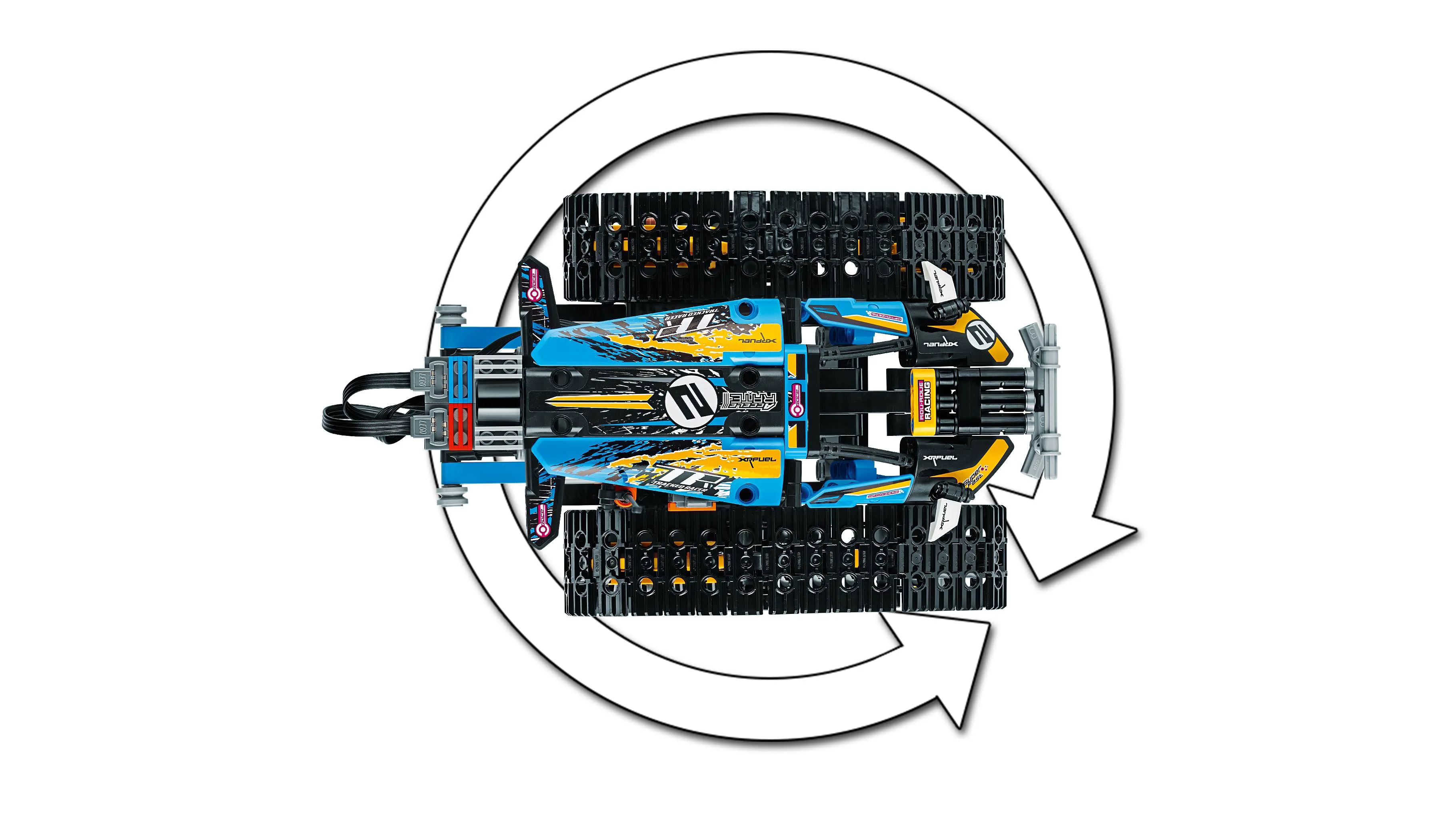 LEGO 42095 TECHNIC STEROWANA WYŚCIGÓWKA KASKADERSKA