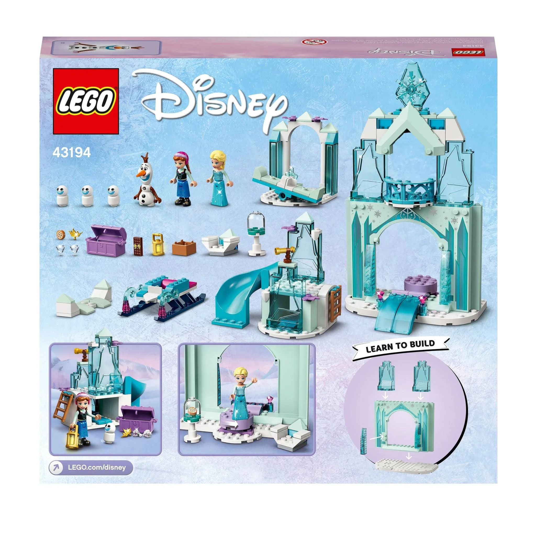 LEGO 43194 Disney Lodowa kraina czarów Anny i Elsy