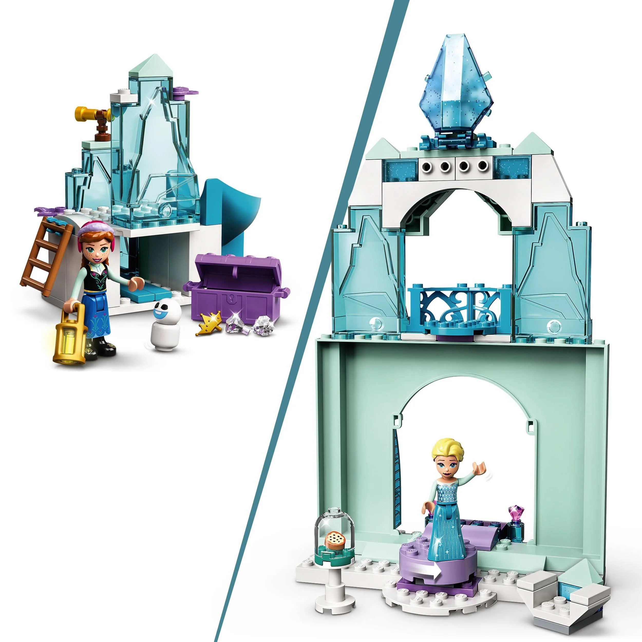 LEGO 43194 Disney Lodowa kraina czarów Anny i Elsy