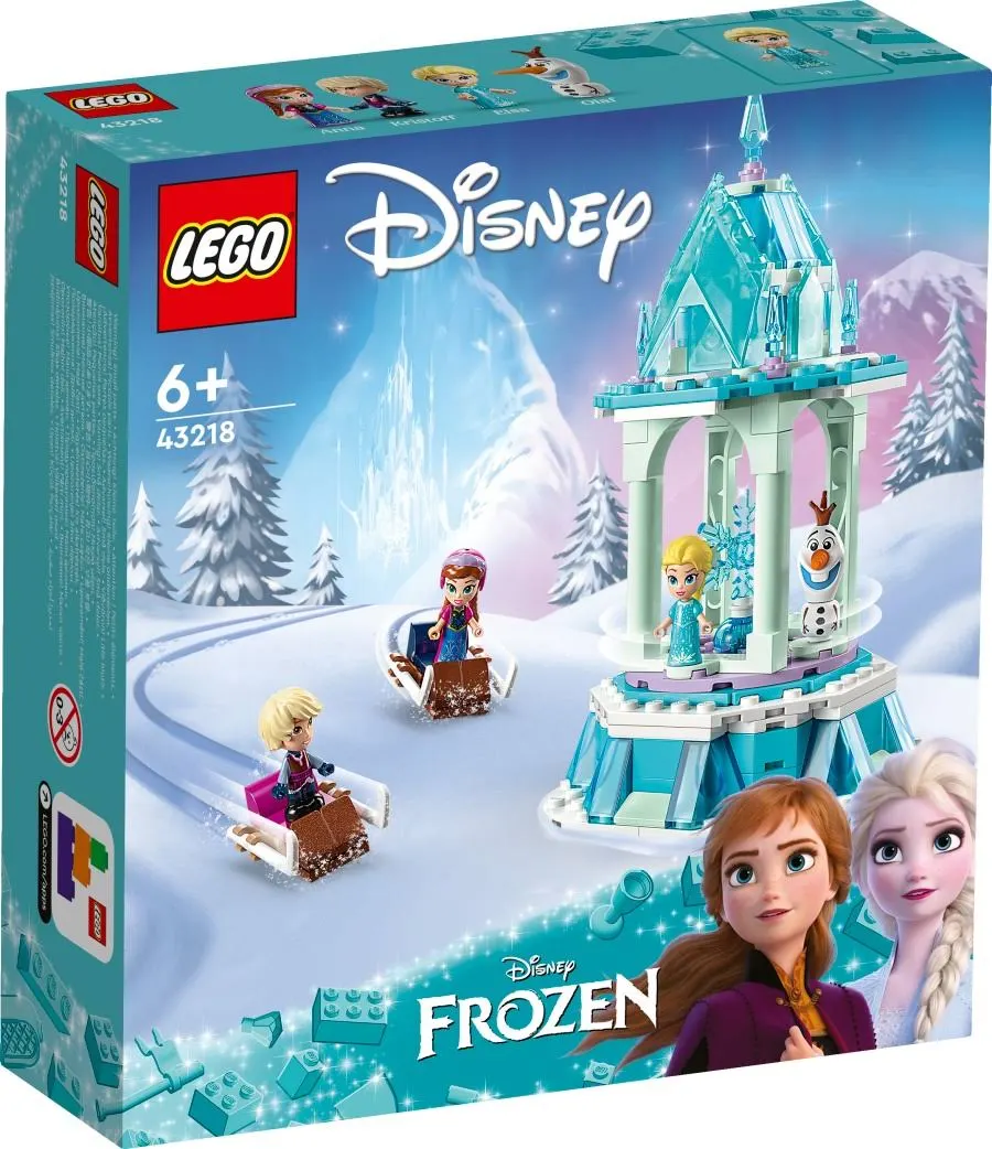 LEGO 43218 Disney Magiczna karuzela Anny i Elzy