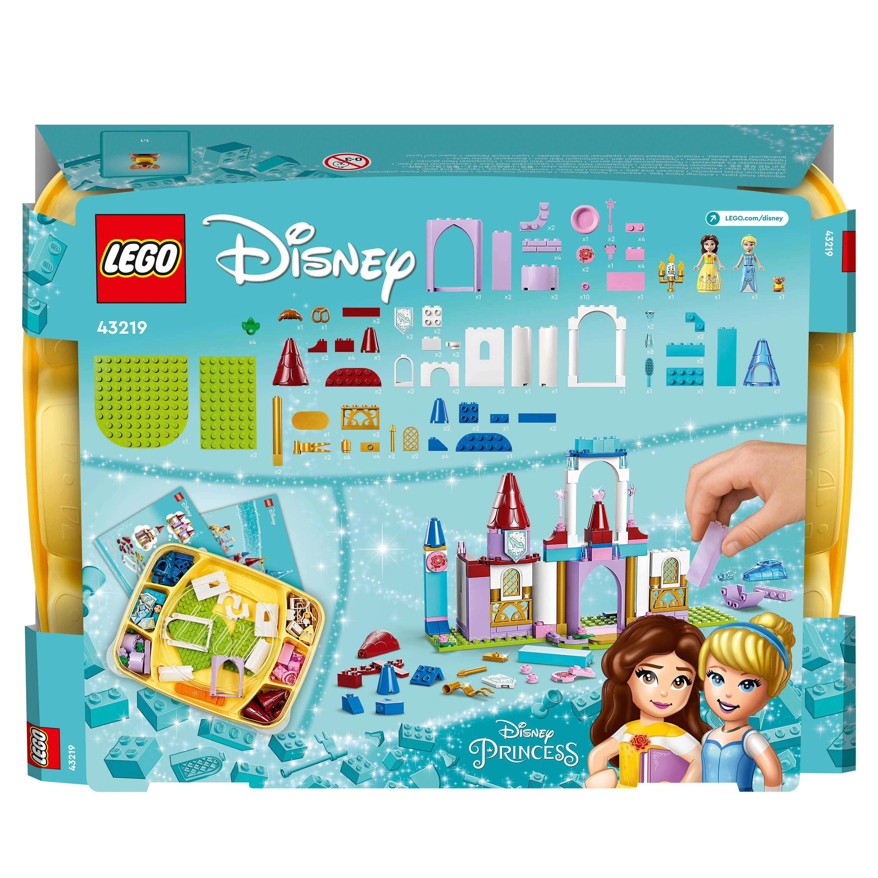 LEGO 43219 Disney Princess Kreatywne zamki księżniczek Disneya