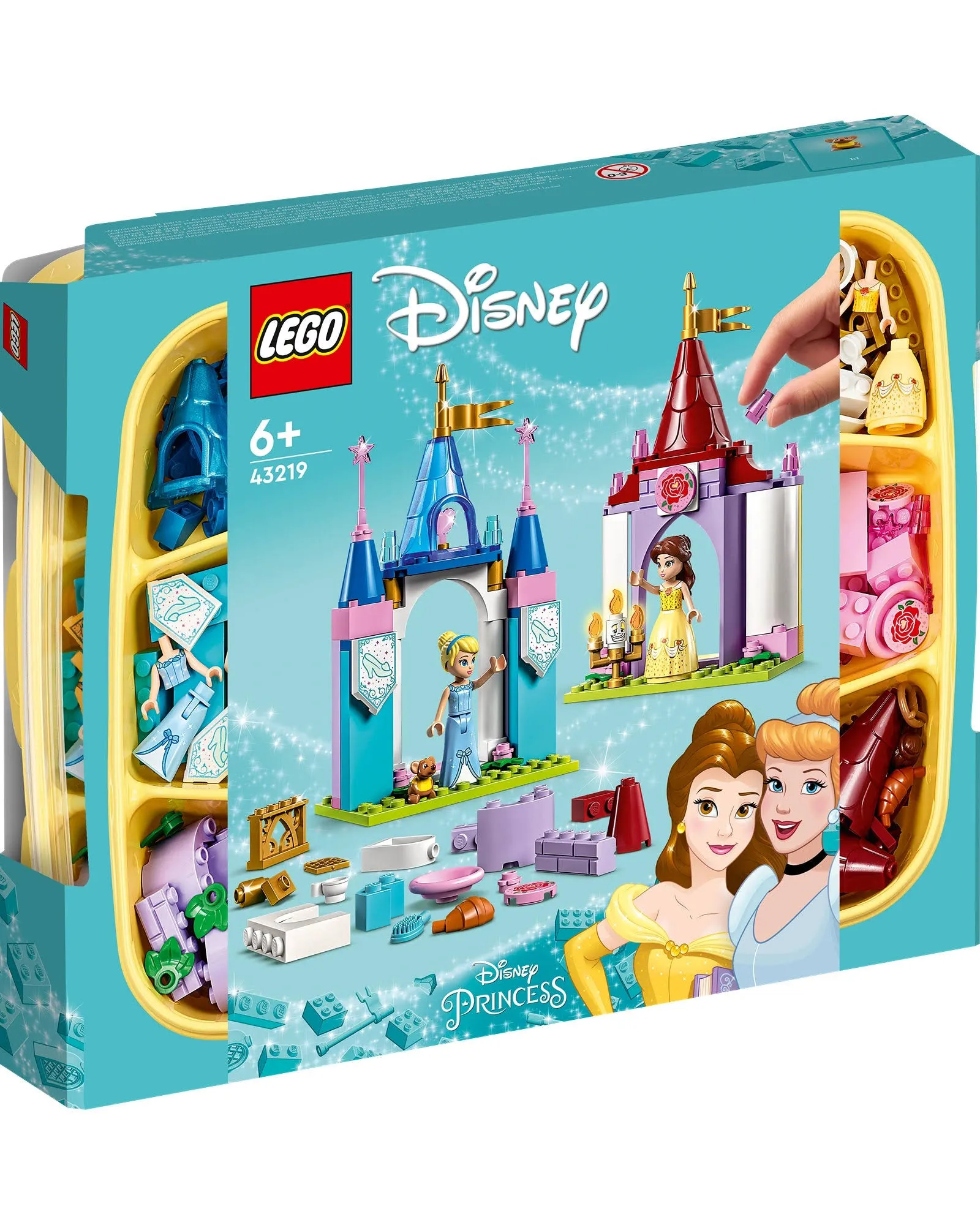 LEGO 43219 Disney Princess Kreatywne zamki księżniczek Disneya