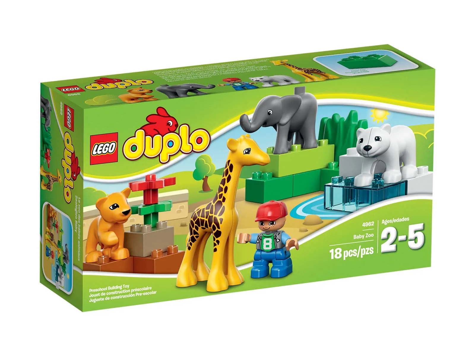 LEGO 4962 Duplo Małe ZOO