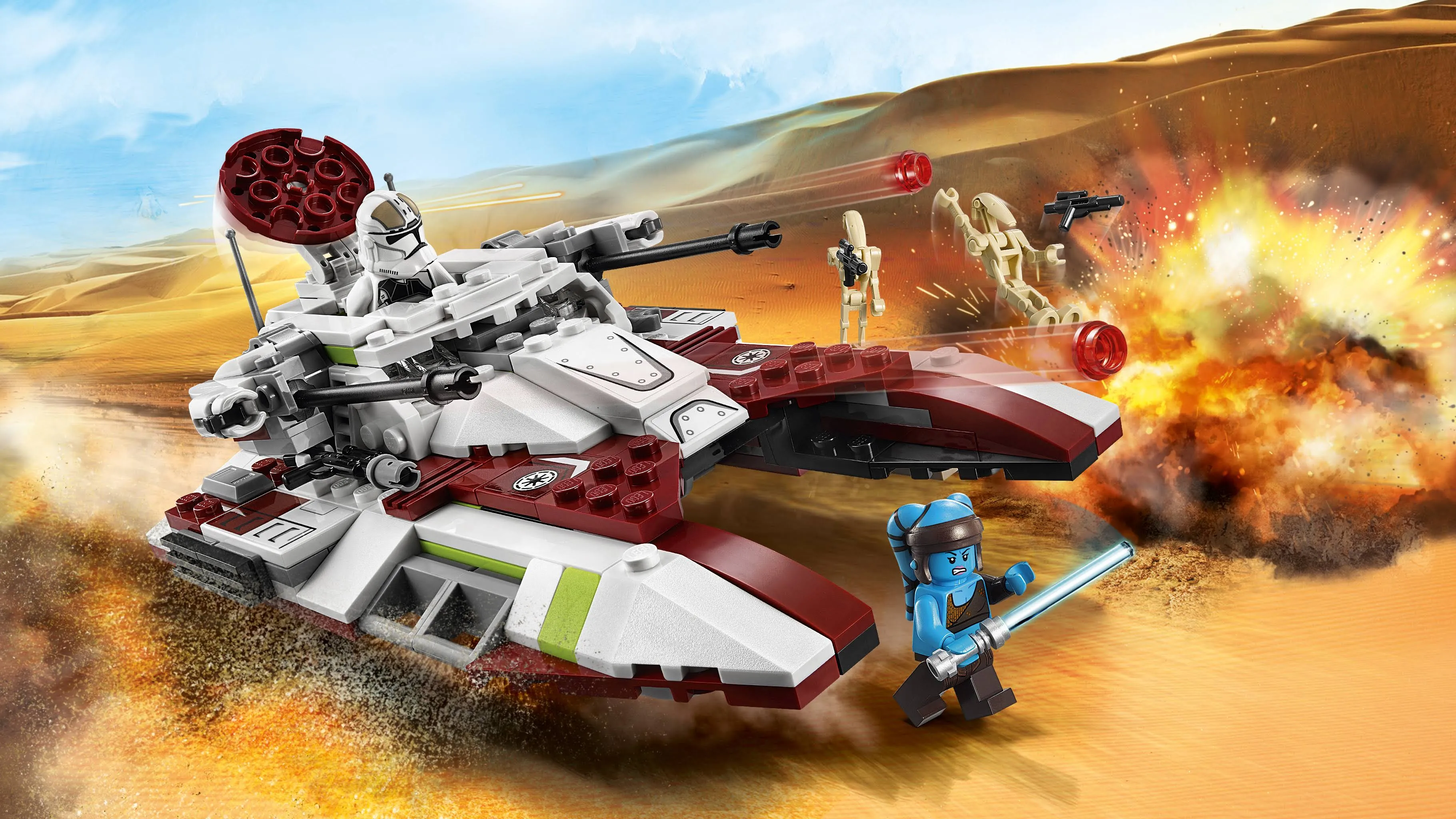 LEGO 75182 Star Wars Czołg bojowy Republiki