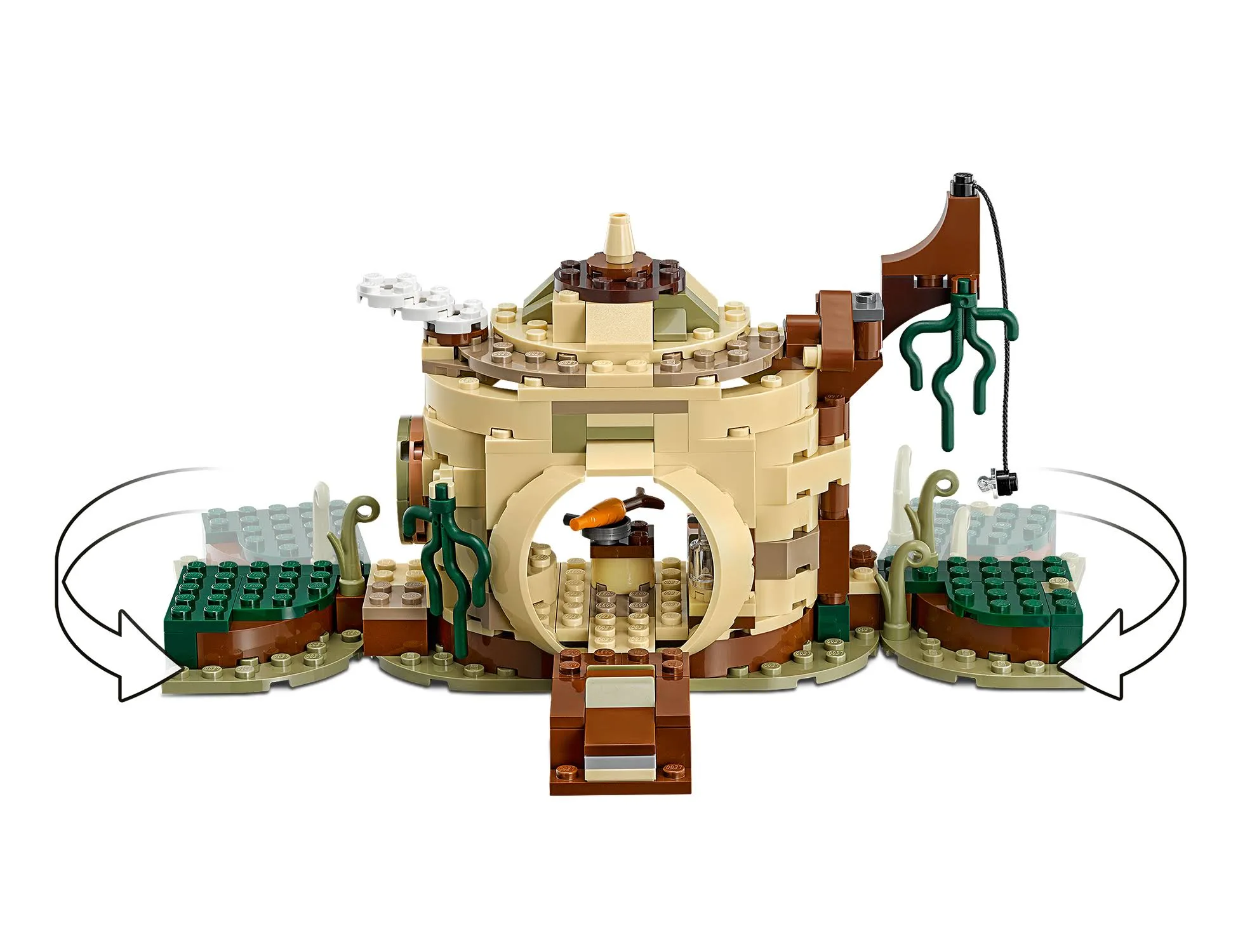 LEGO 75208 STAR WARS CHATKA YODY