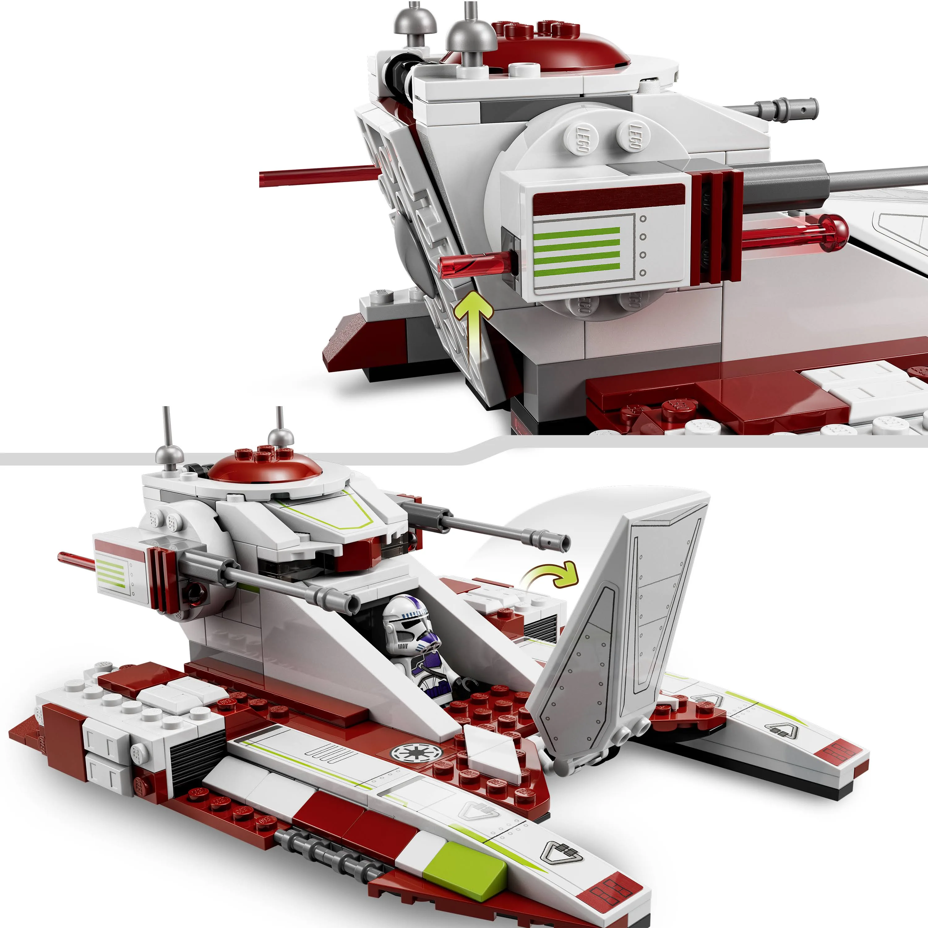 LEGO 75342 Star Wars - Czołg bojowy Republiki