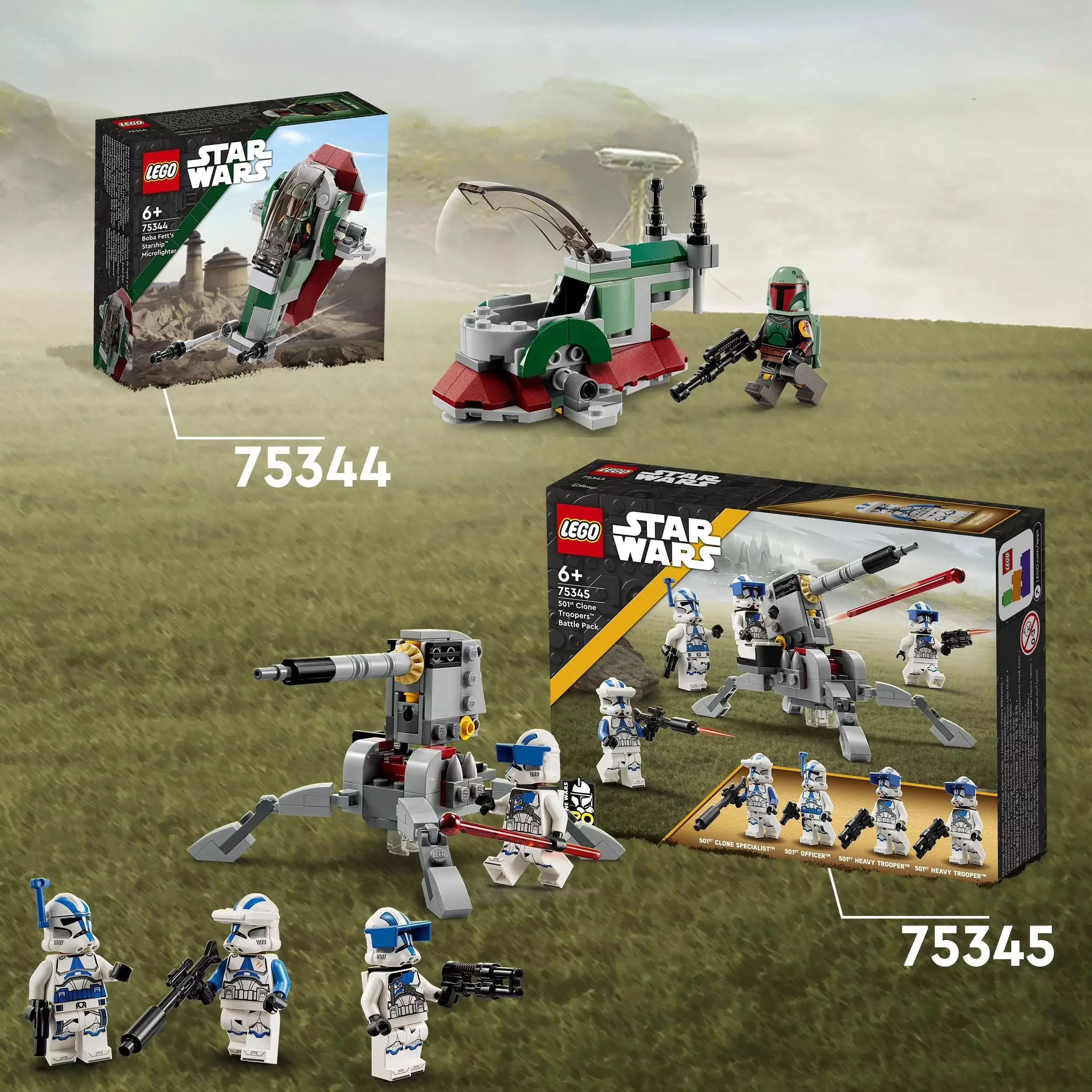 LEGO 75345 STAR WARS Zestaw bitewny - żołnierze-klony z 501. legionu