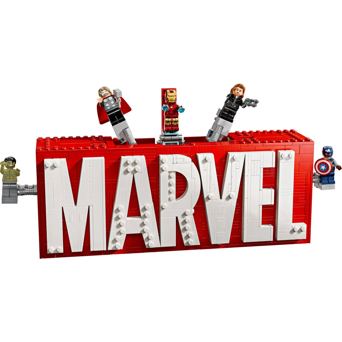 LEGO 76313 Marvel Logo Marvel z minifigurkami