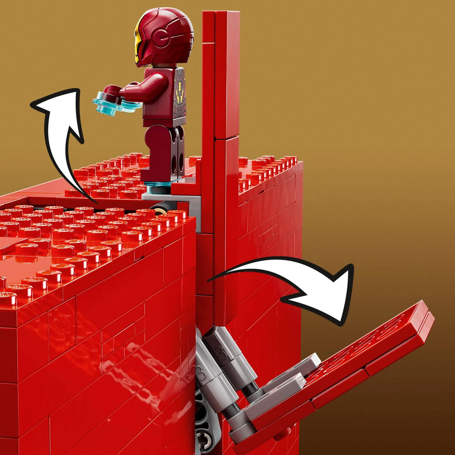 LEGO 76313 Marvel Logo Marvel z minifigurkami