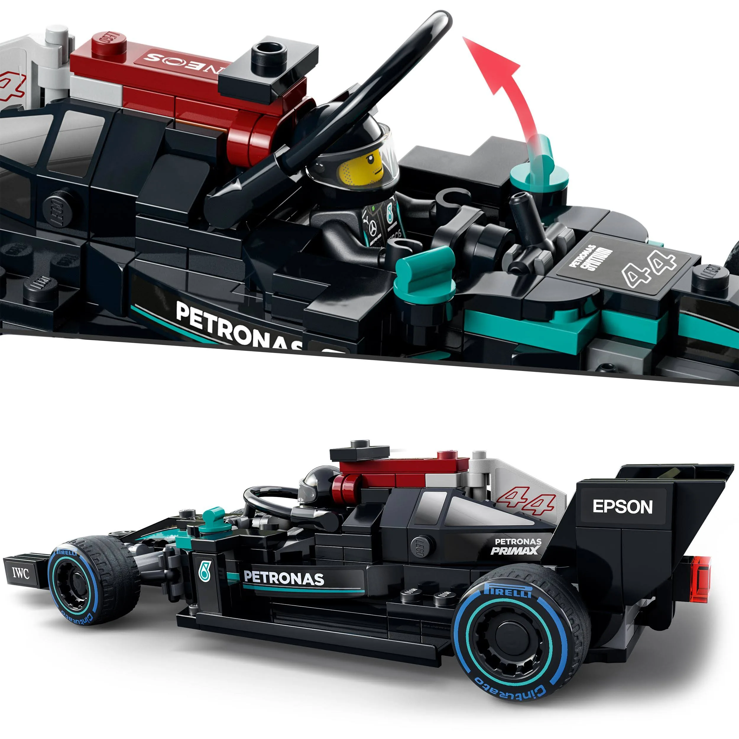 LEGO 76909 Speed Champions Mercedes-AMG F1 W12 E Performance i Mercedes-AMG ONE