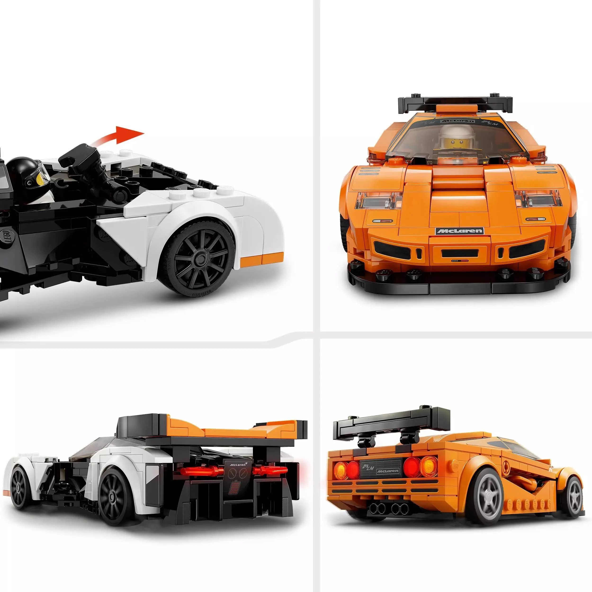 LEGO 76918 Speed Champions - McLaren Solus GT i McLaren F1 LM