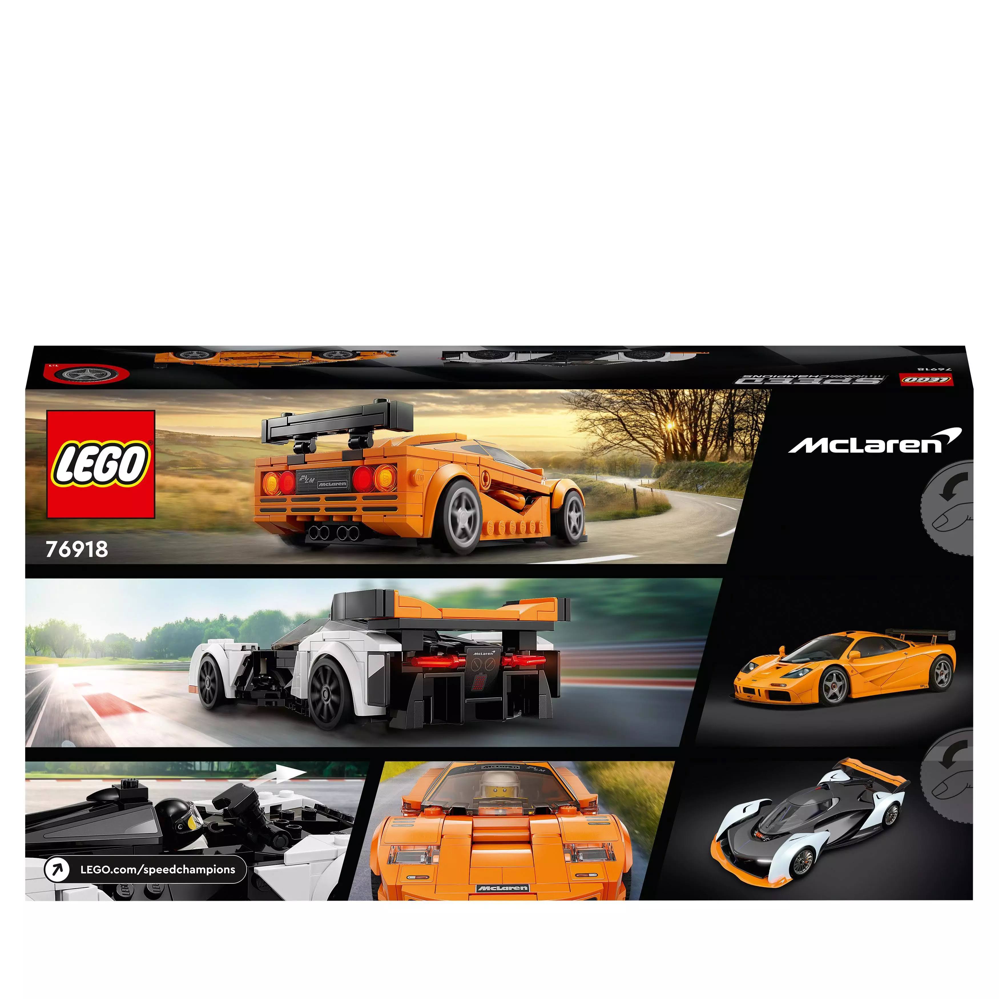 LEGO 76918 Speed Champions - McLaren Solus GT i McLaren F1 LM