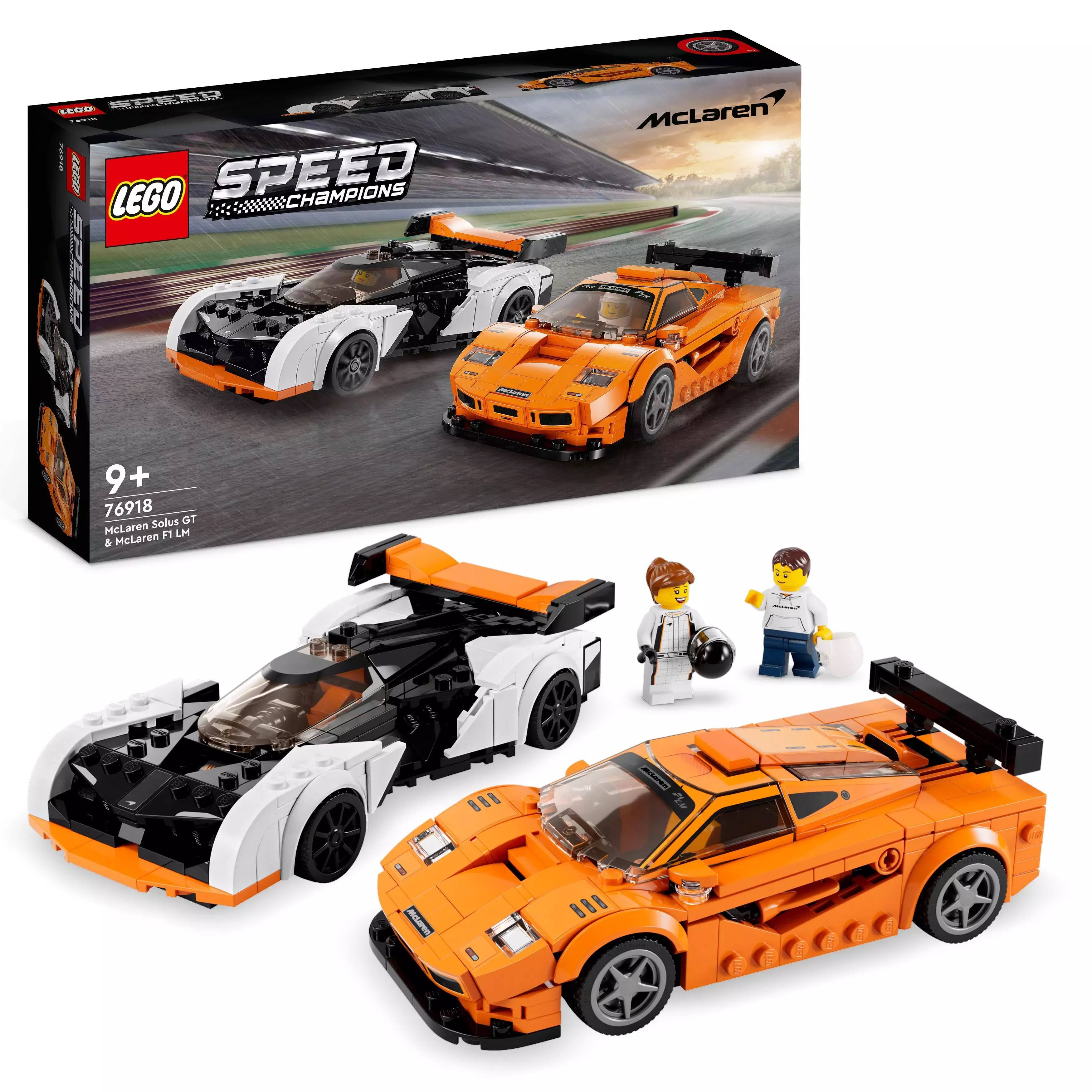 LEGO 76918 Speed Champions - McLaren Solus GT i McLaren F1 LM
