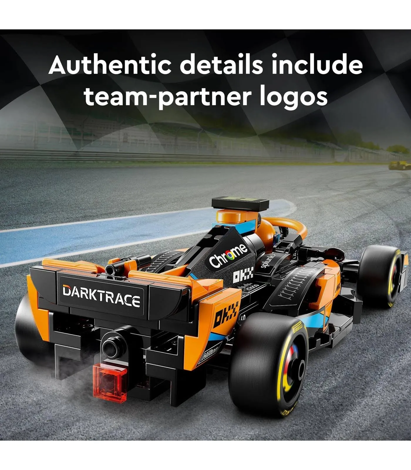 LEGO 76919 Speed Champions Samochód wyścigowy McLaren Formula 1 wersja 2023