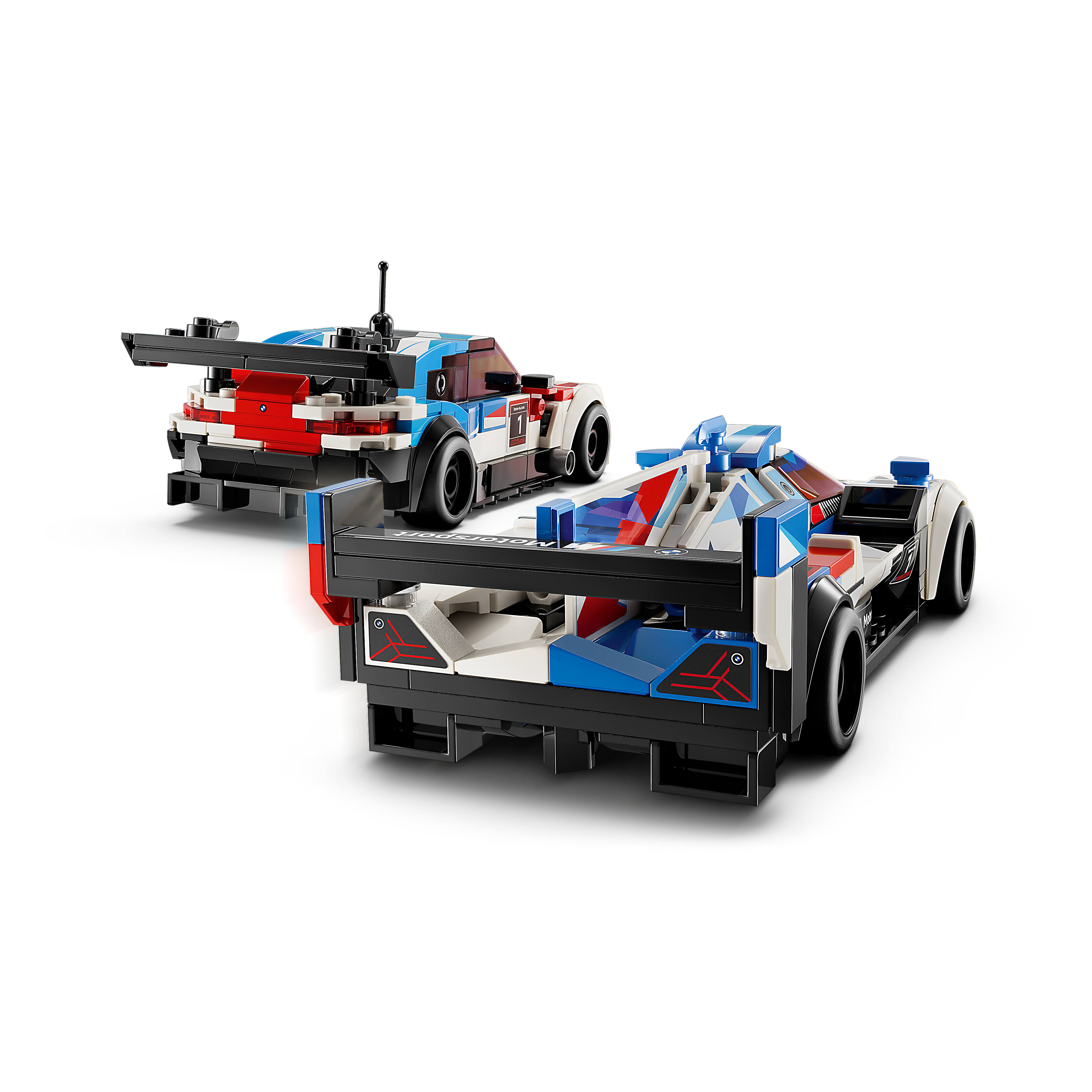 LEGO 76922 Speed CHAMPIONS - Samochody wyścigowe BMW M4 GT3 & BMW M Hybrid V8