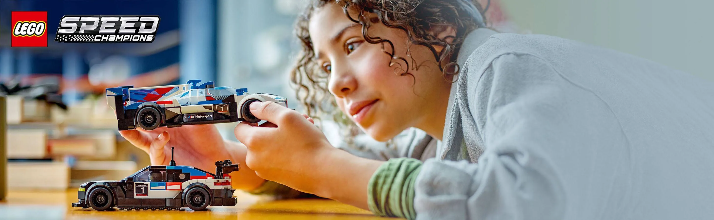 LEGO 76922 Speed CHAMPIONS - Samochody wyścigowe BMW M4 GT3 & BMW M Hybrid V8