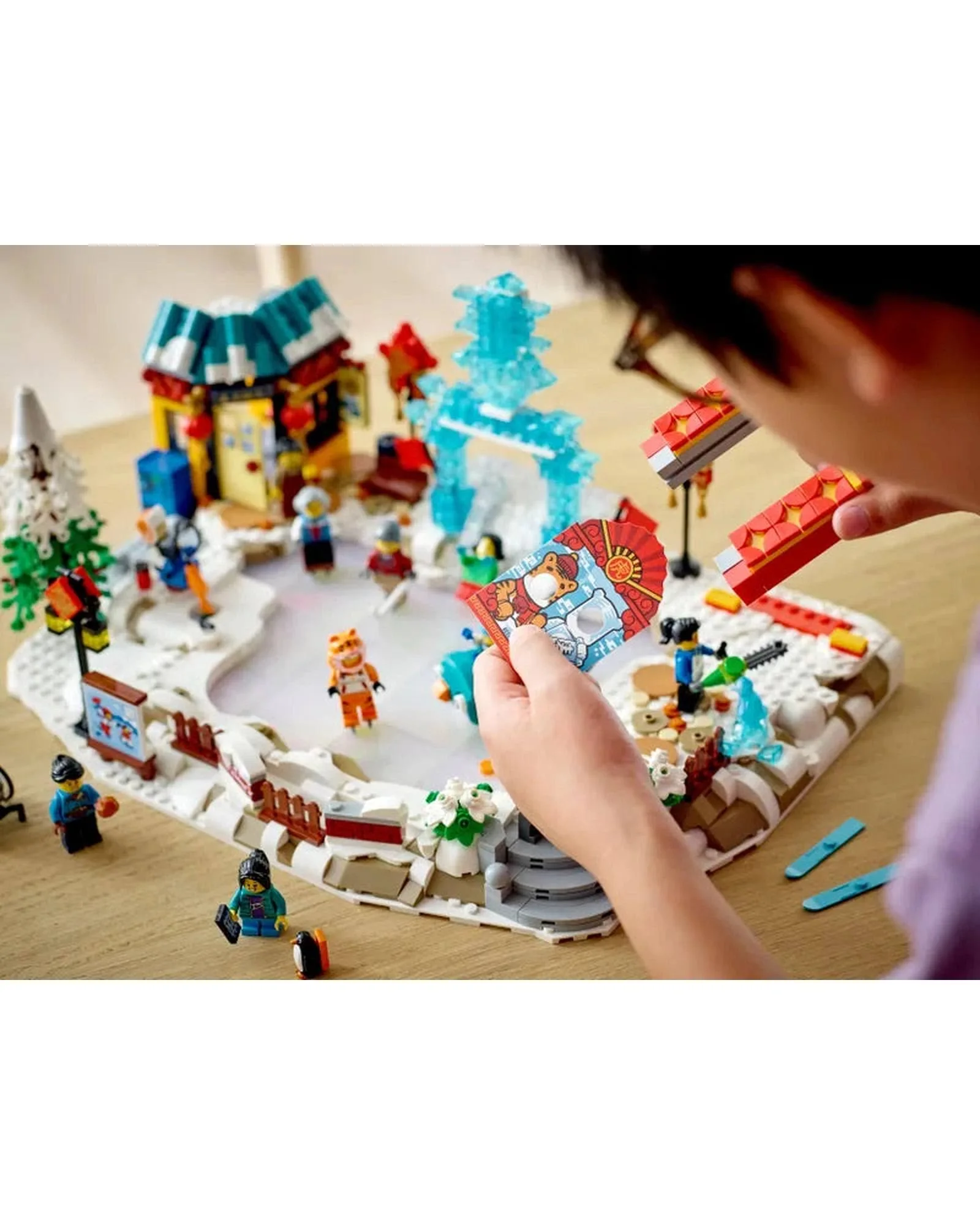 LEGO 80109 NOWY ROK KSIĘŻYCOWY - FESTIWAL LODU