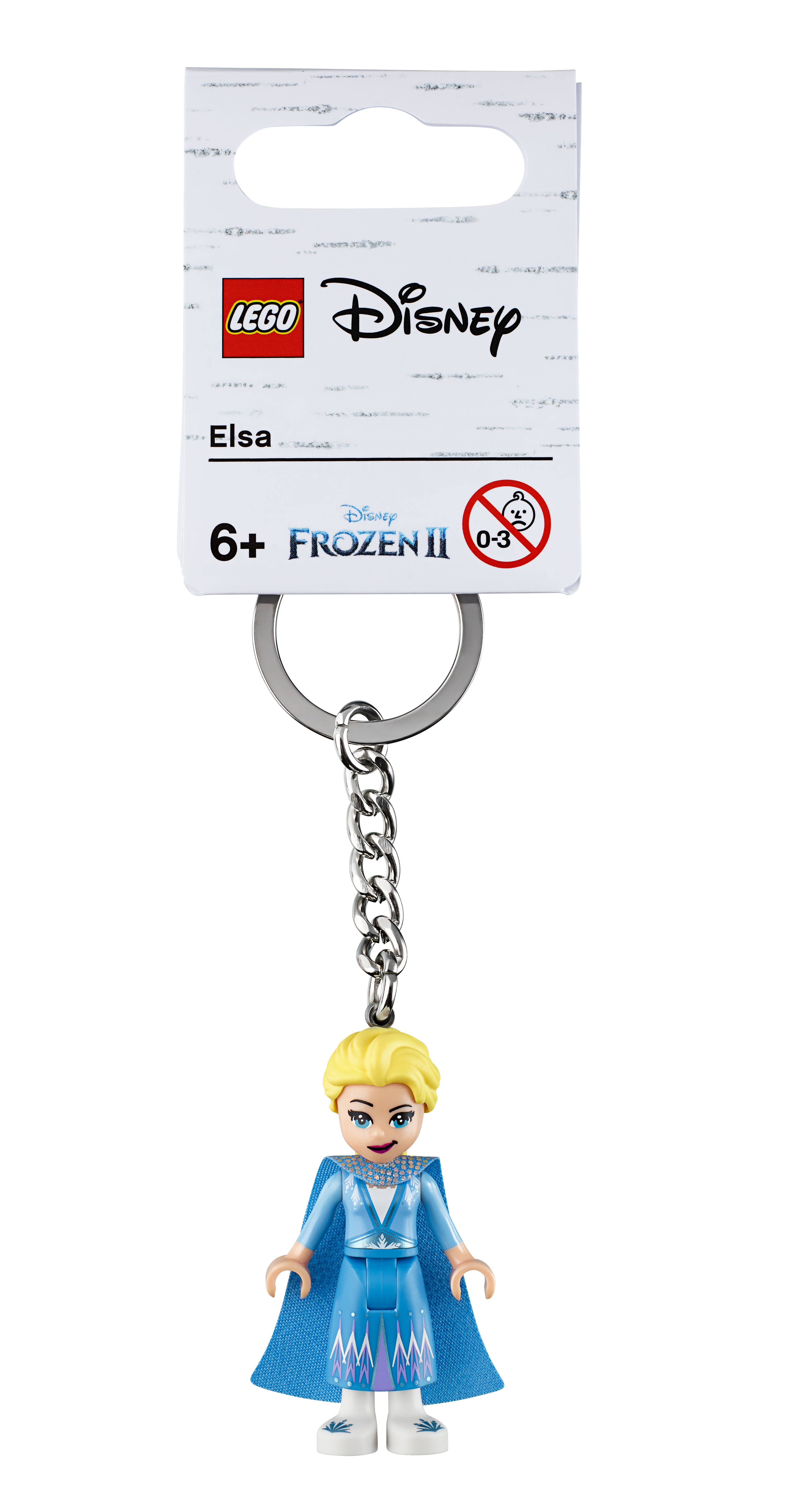 LEGO Breloczek do kluczy ǀ Disney z Elsą z filmu „Kraina Lodu 2”