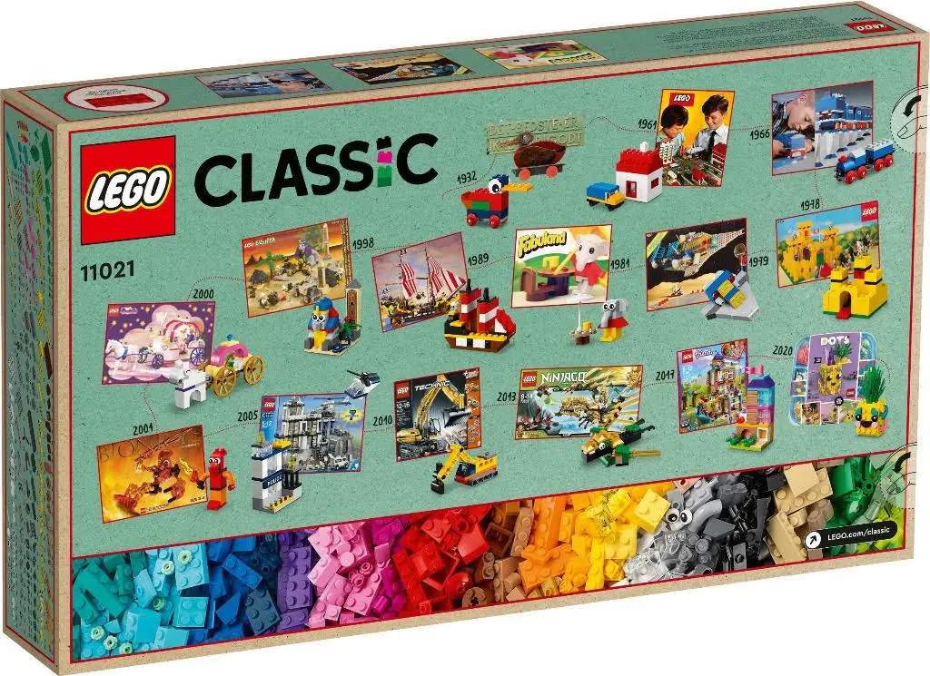 LEGO Creator 11021 90 Lat Zabawy