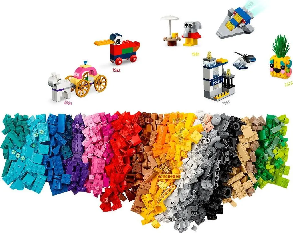 LEGO Creator 11021 90 Lat Zabawy