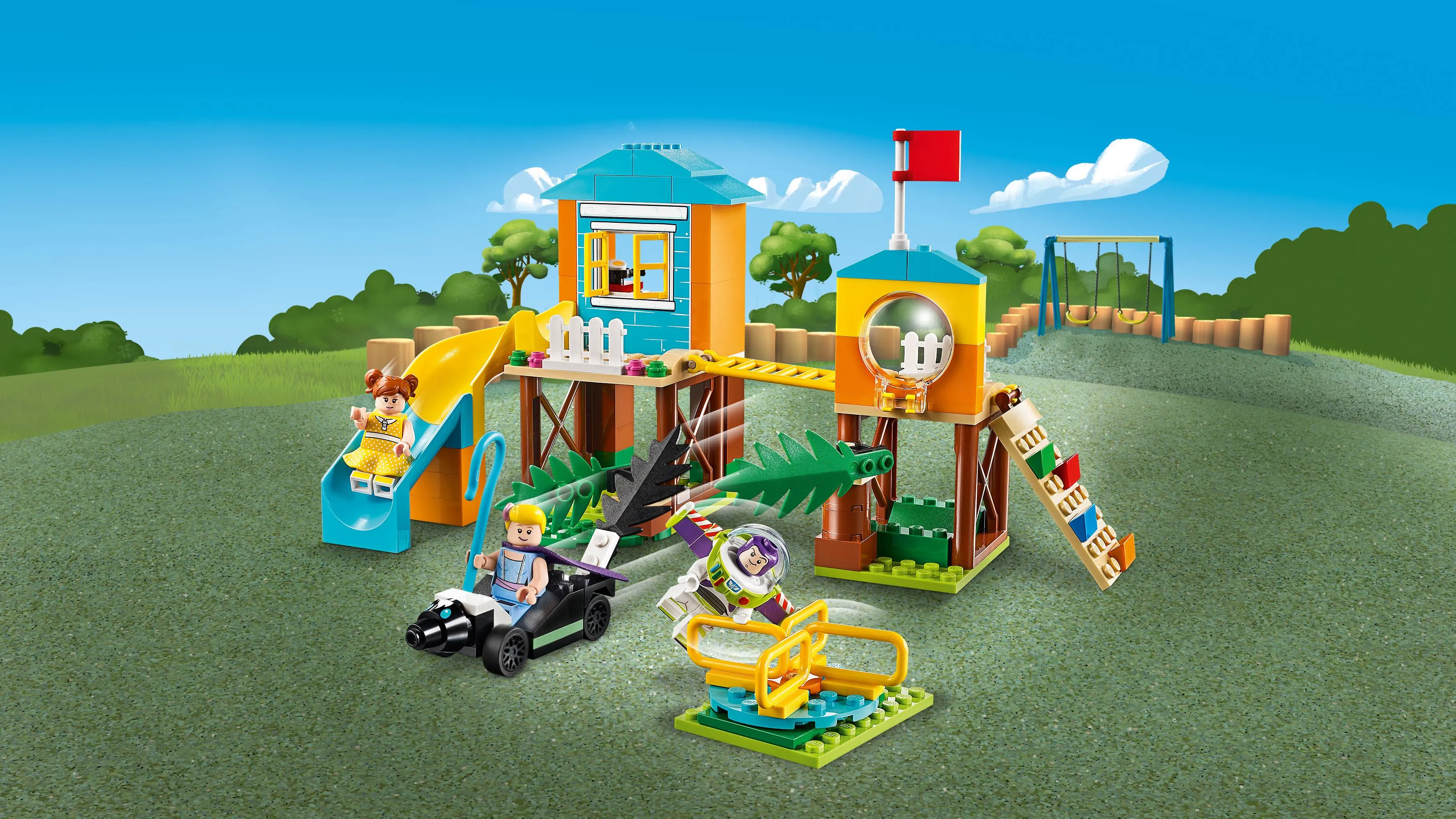 LEGO JUNIORS 10768 PRZYGODA BUZZA I BOU NA PLACU ZABAW