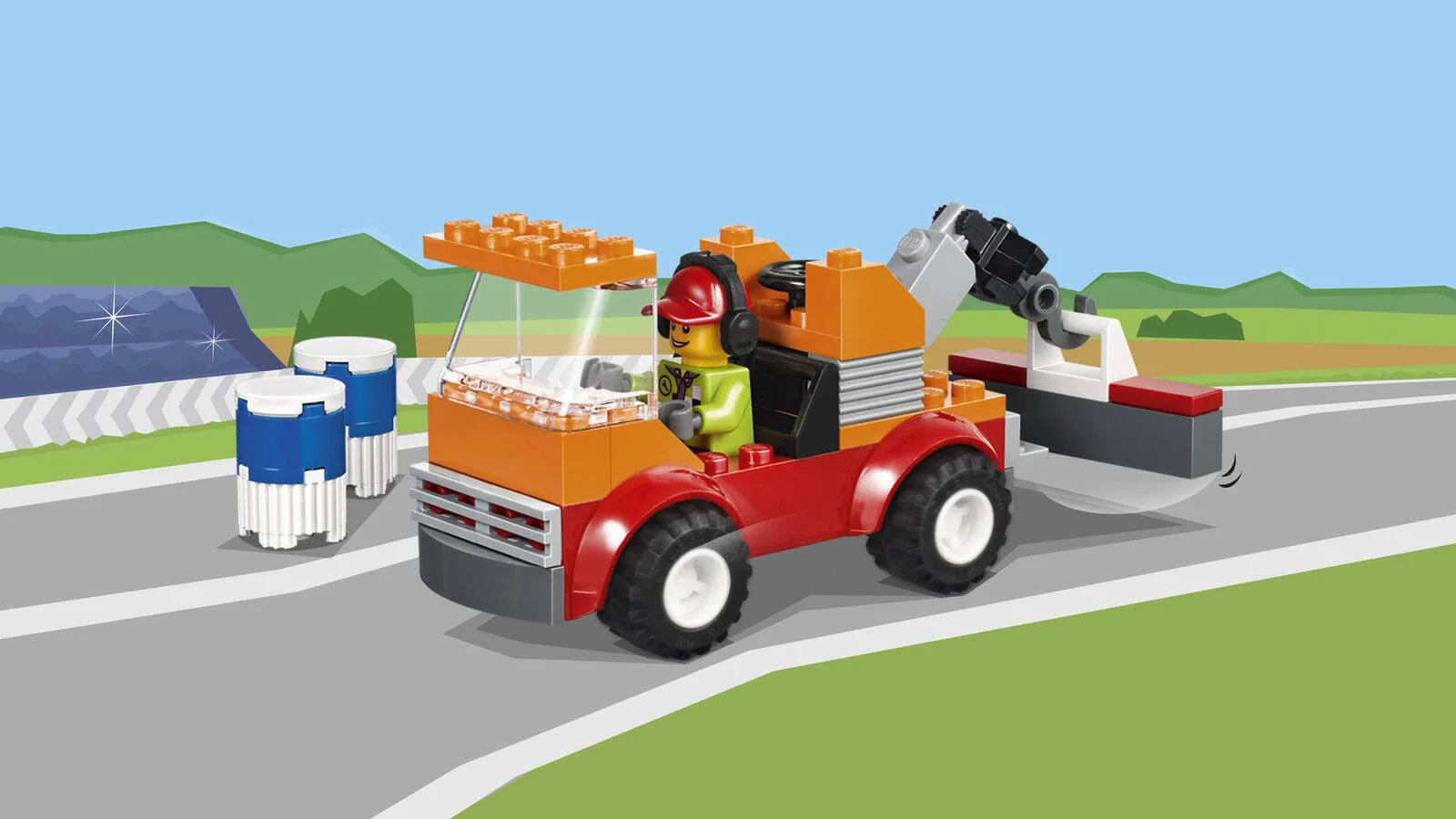 LEGO Juniors 10673 - Race Car Rally