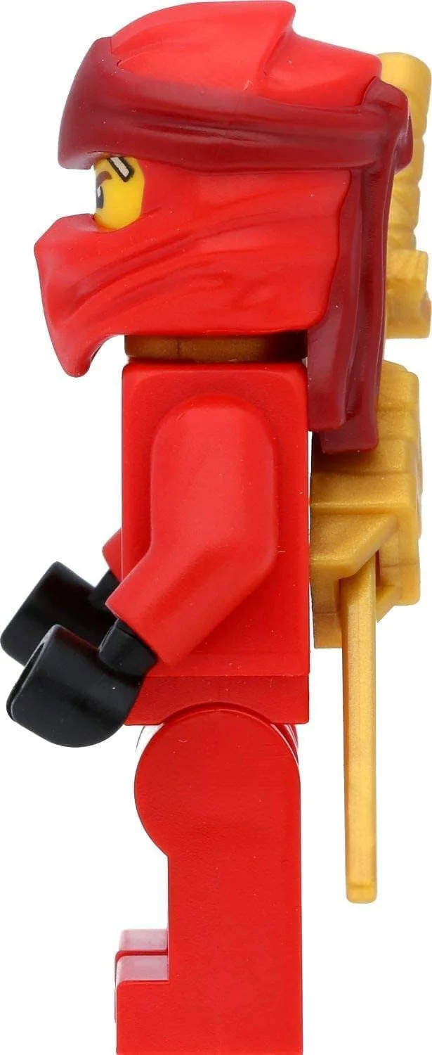 LEGO Ninjago Minifigurka Kai (Legacy) z zbroją na ramię i mieczami