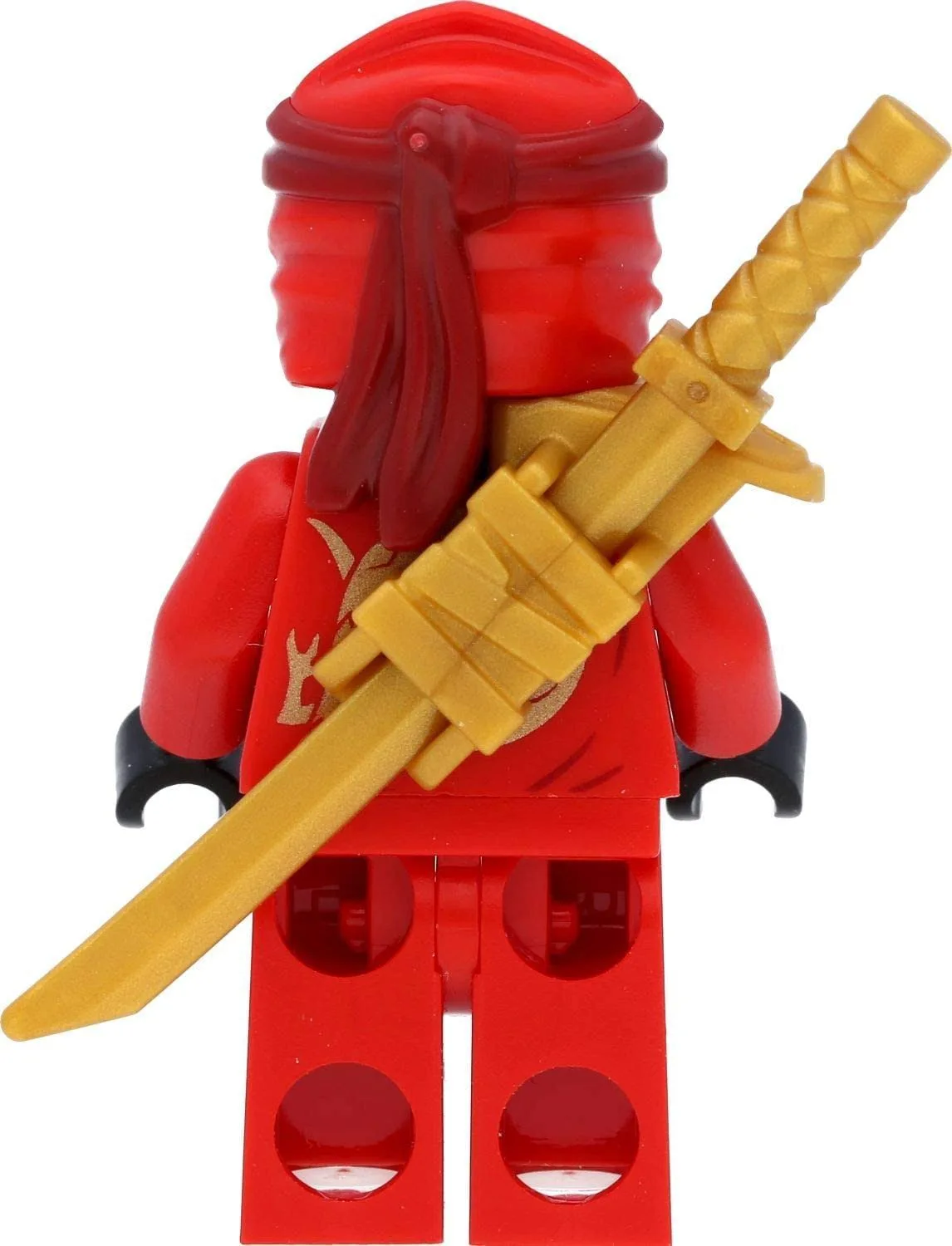 LEGO Ninjago Minifigurka Kai (Legacy) z zbroją na ramię i mieczami