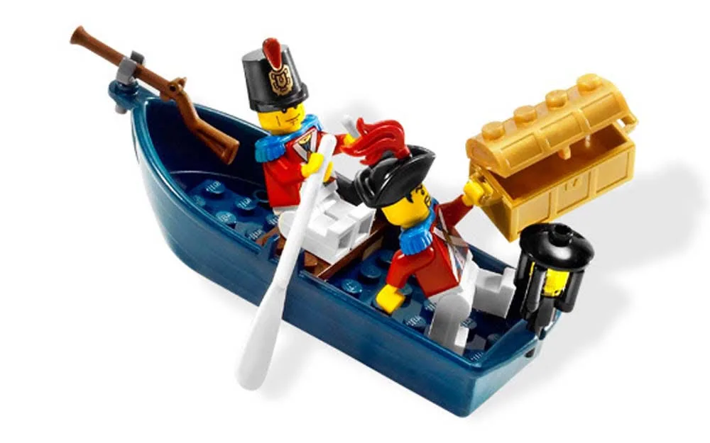 LEGO Pirates Duży statek piracki (6243) jak nowy + oryginalne opakowanie + ba + 100% kompletny