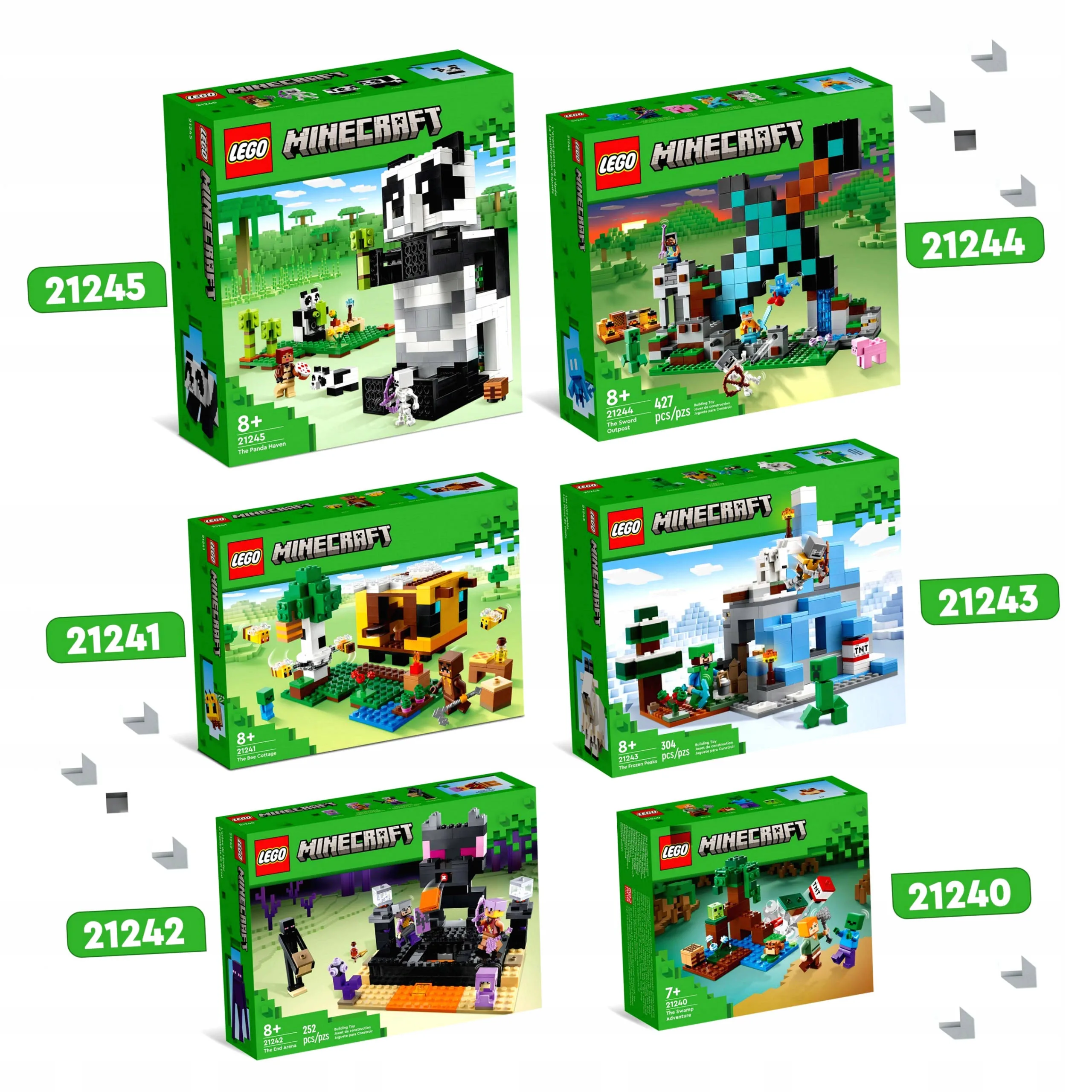 Lego 21240 Minecraft Przygoda na mokradłach