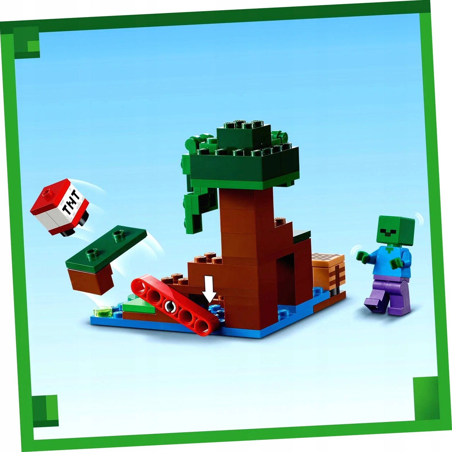 Lego 21240 Minecraft Przygoda na mokradłach