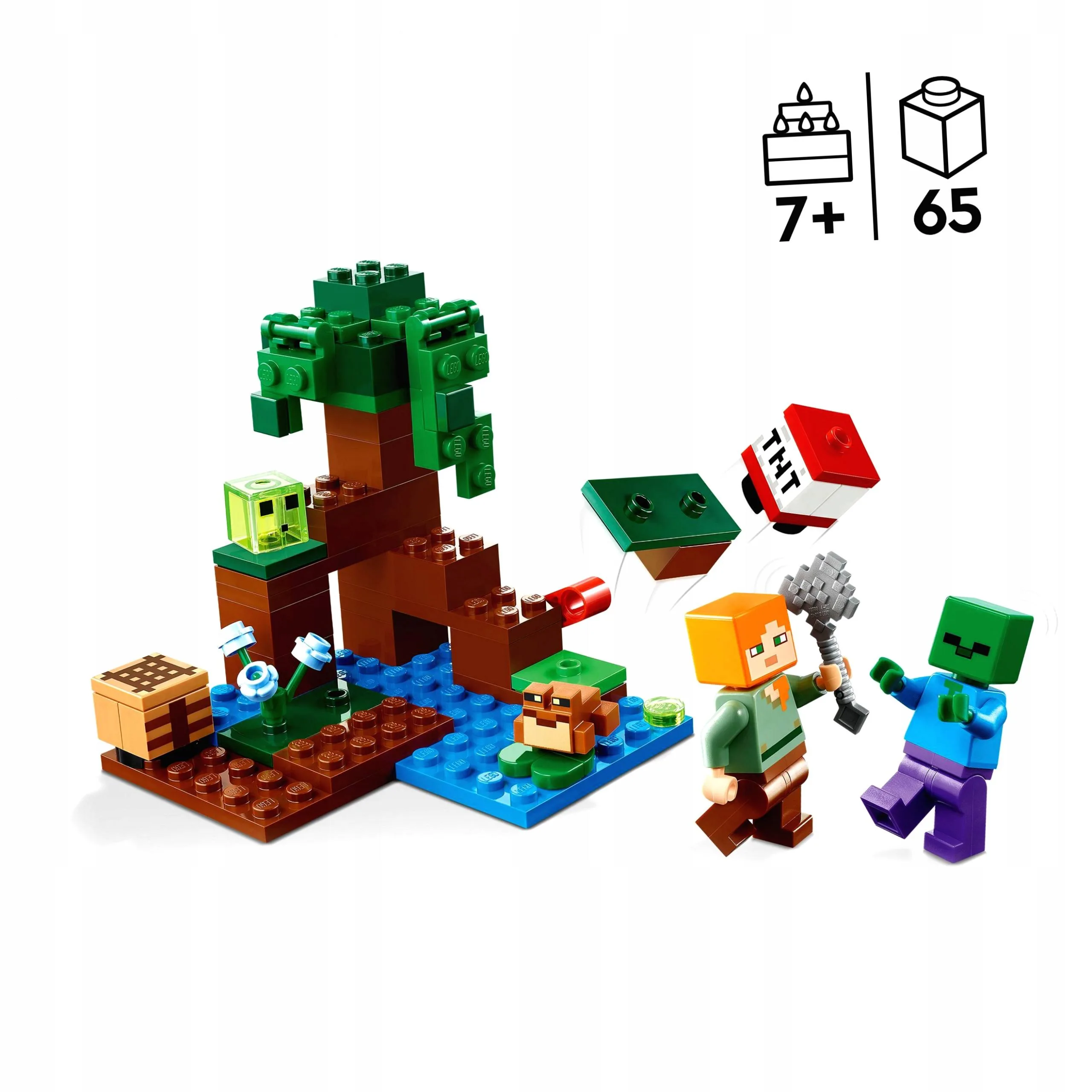 Lego 21240 Minecraft Przygoda na mokradłach