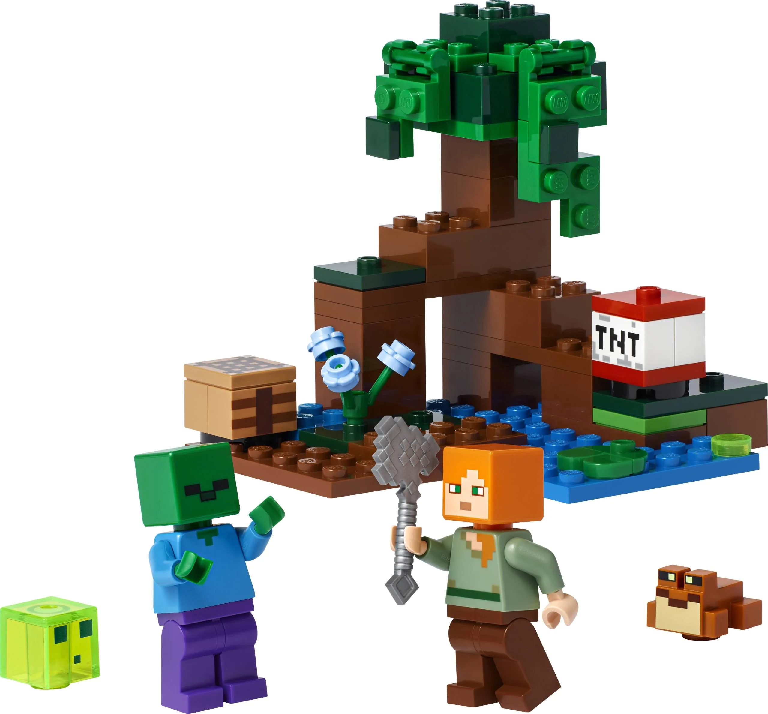 Lego 21240 Minecraft Przygoda na mokradłach