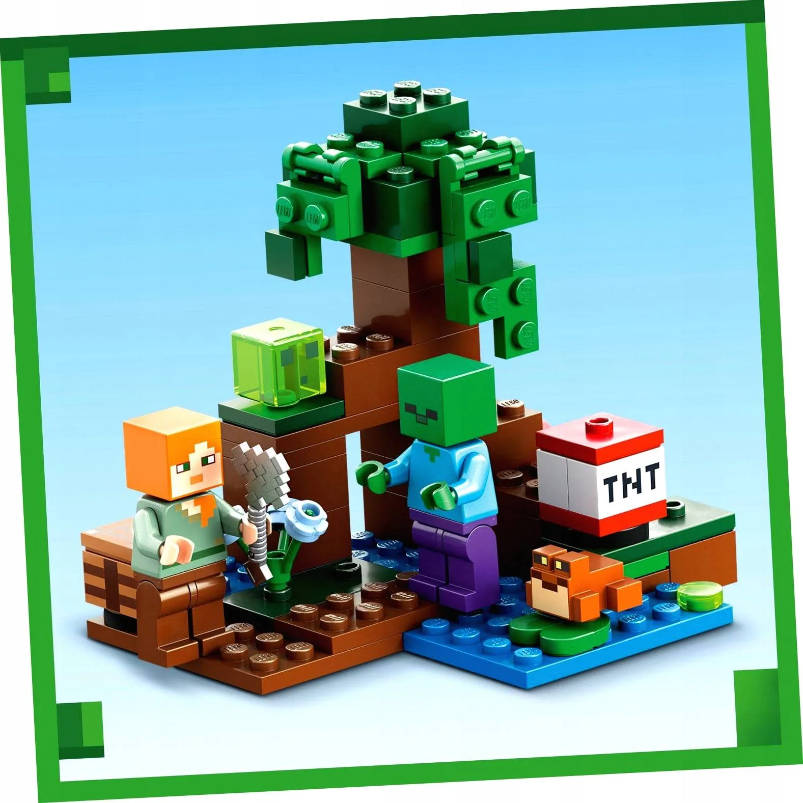 Lego 21240 Minecraft Przygoda na mokradłach