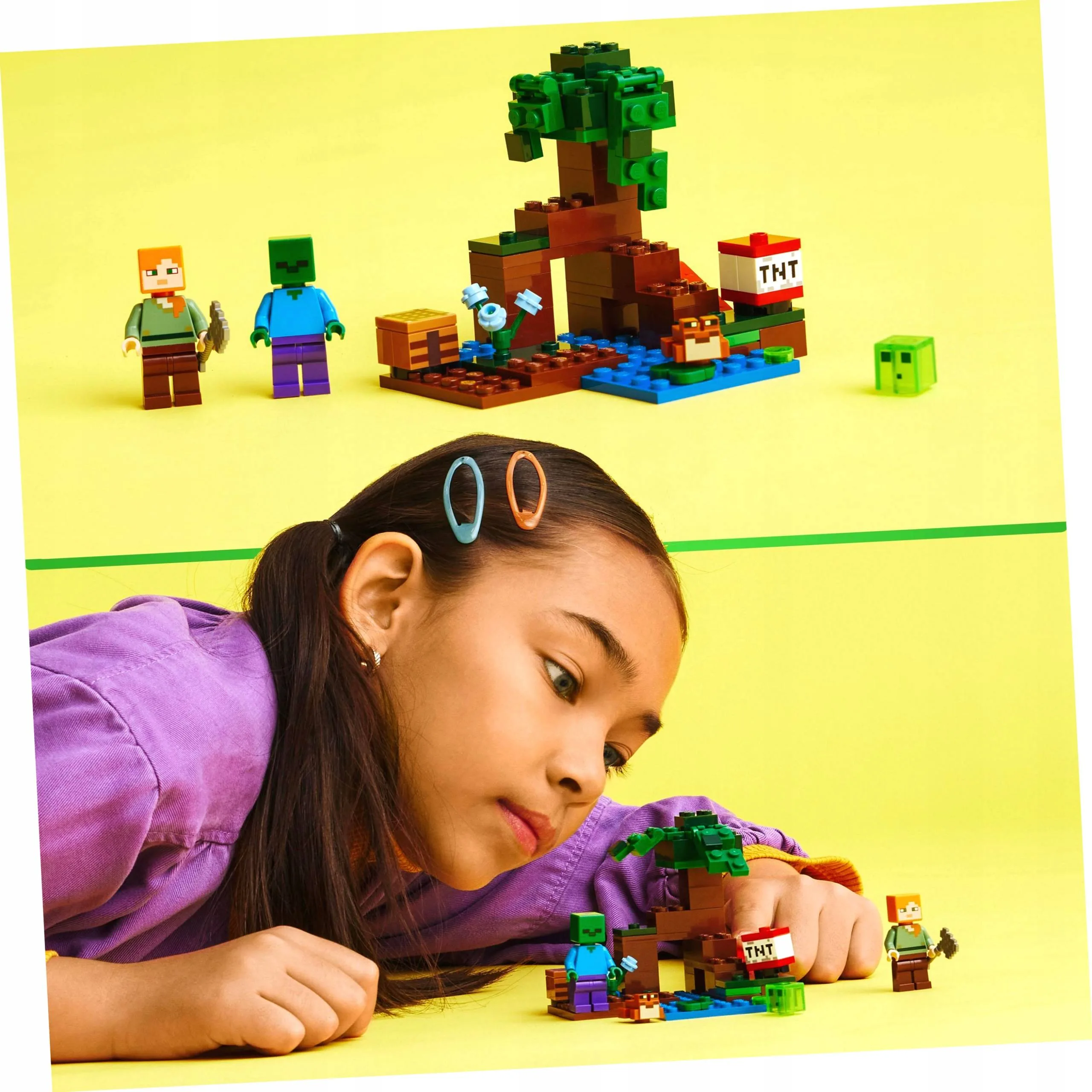 Lego 21240 Minecraft Przygoda na mokradłach