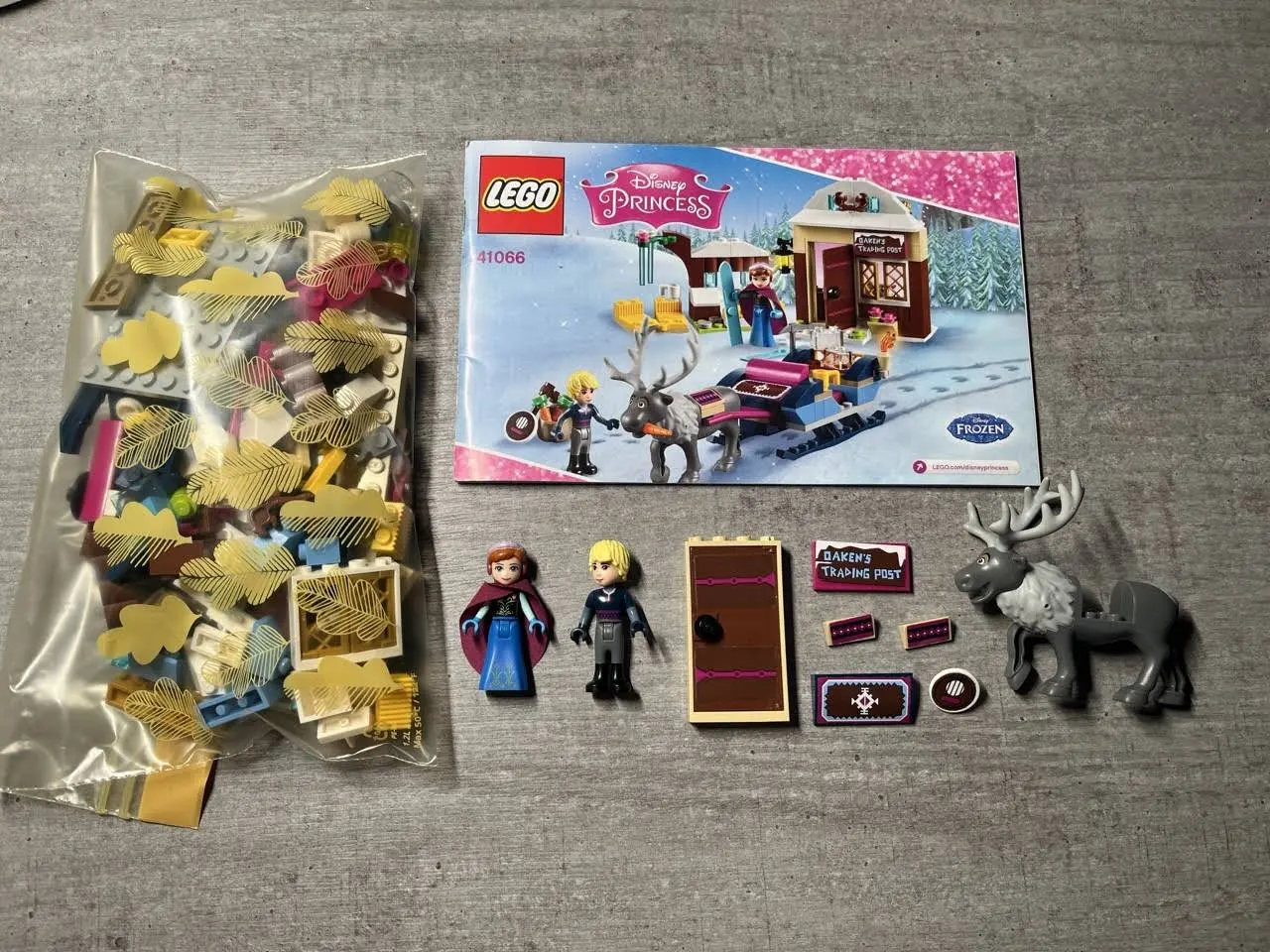 Lego 41066 Disney Anna Kristoff’s Sleight Adventure Frozen Kraina Lodu