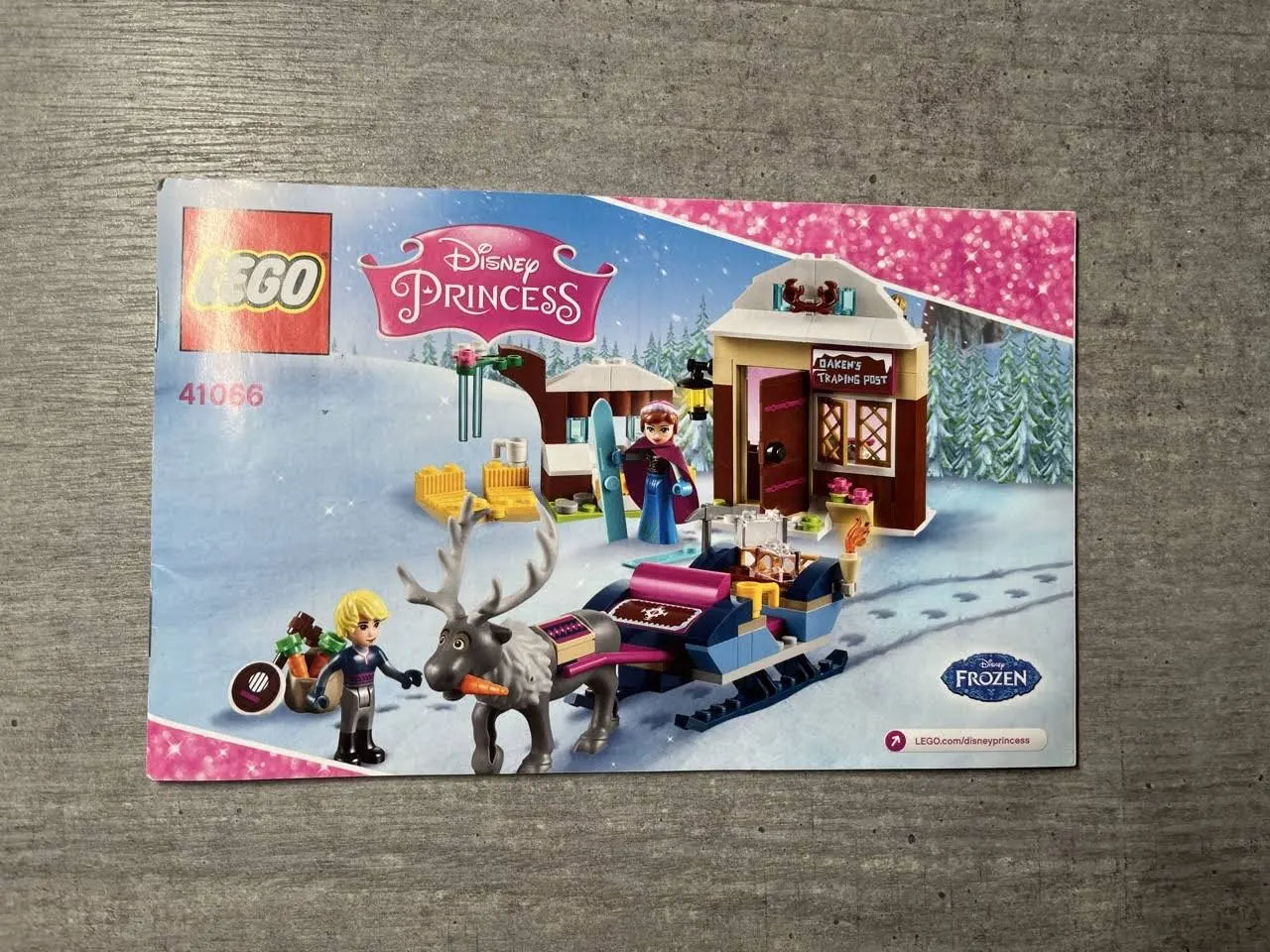 Lego 41066 Disney Anna Kristoff’s Sleight Adventure Frozen Kraina Lodu