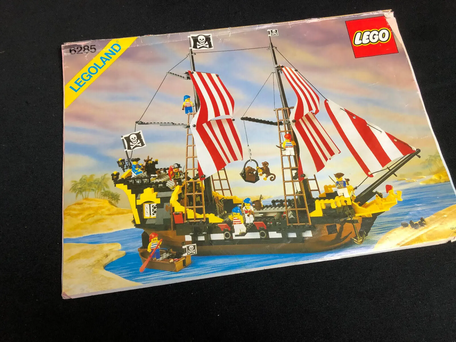 Lego 6285 Piraci I Black Seas Barracuda (dark Shark) Statek Piracki Z