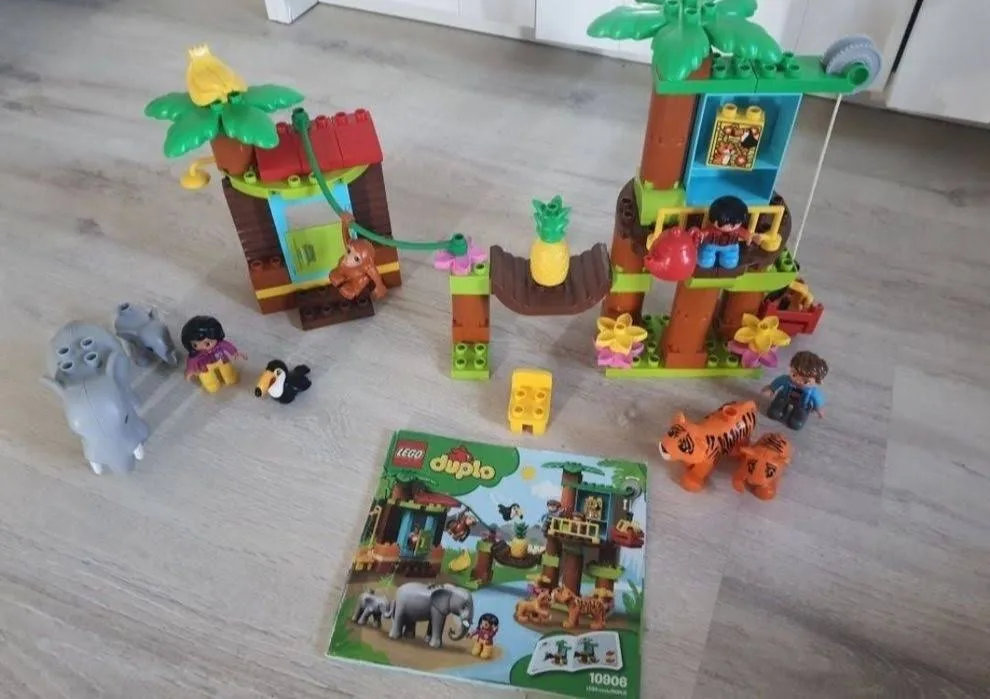 Lego Duplo Zwierzęta Safari Tropikalna Wyspa