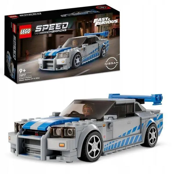 Lego Speed champions nissan skyline gt-r r34 76917 .