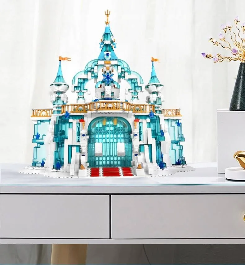 Lodowy Zamek Klocki 11007 Mould King 1098 elementów Kraina Lodu