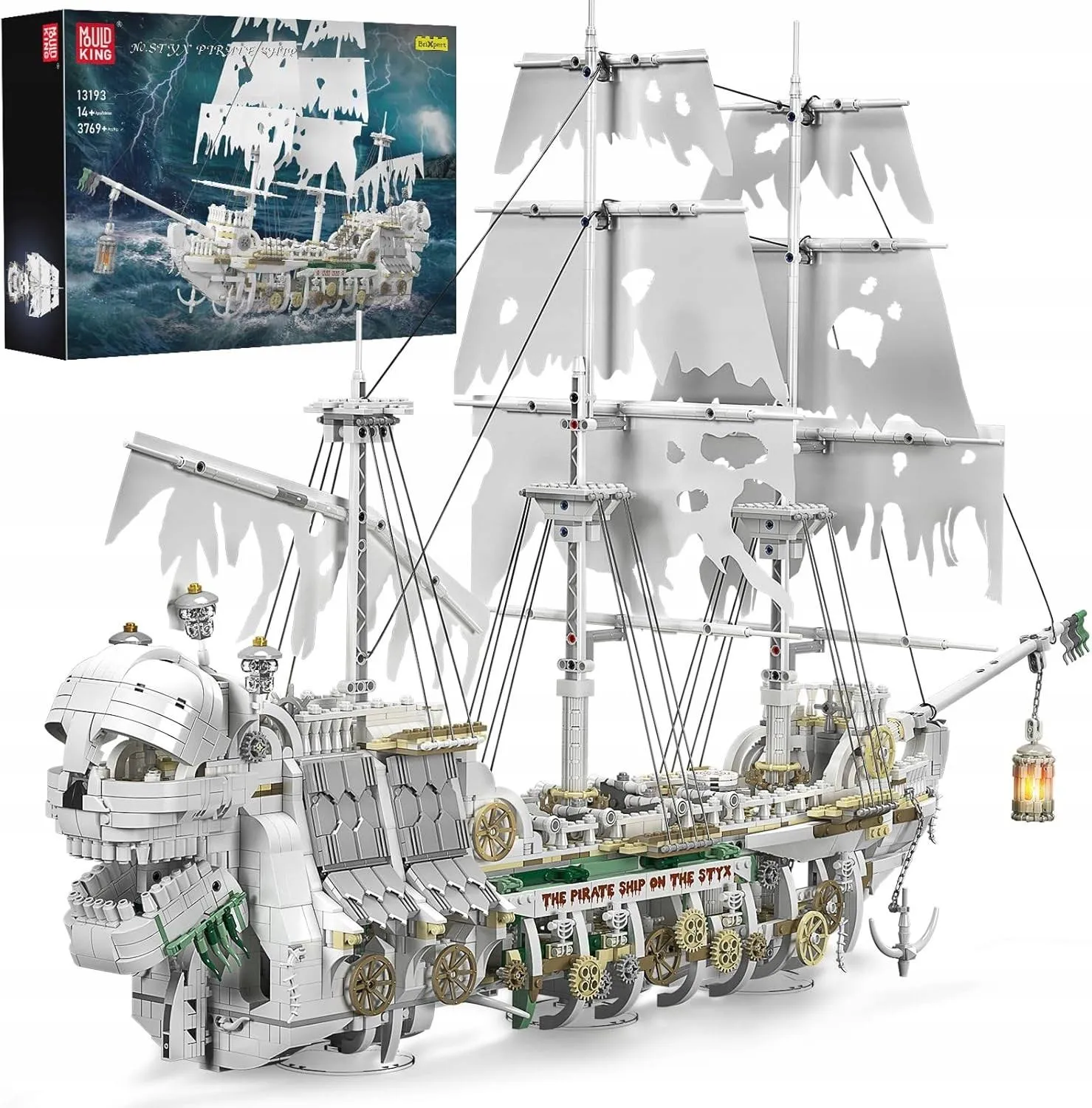 Mould King 13193 Klocki Styx statek Piracki Duży model do budowy 3769 eleme