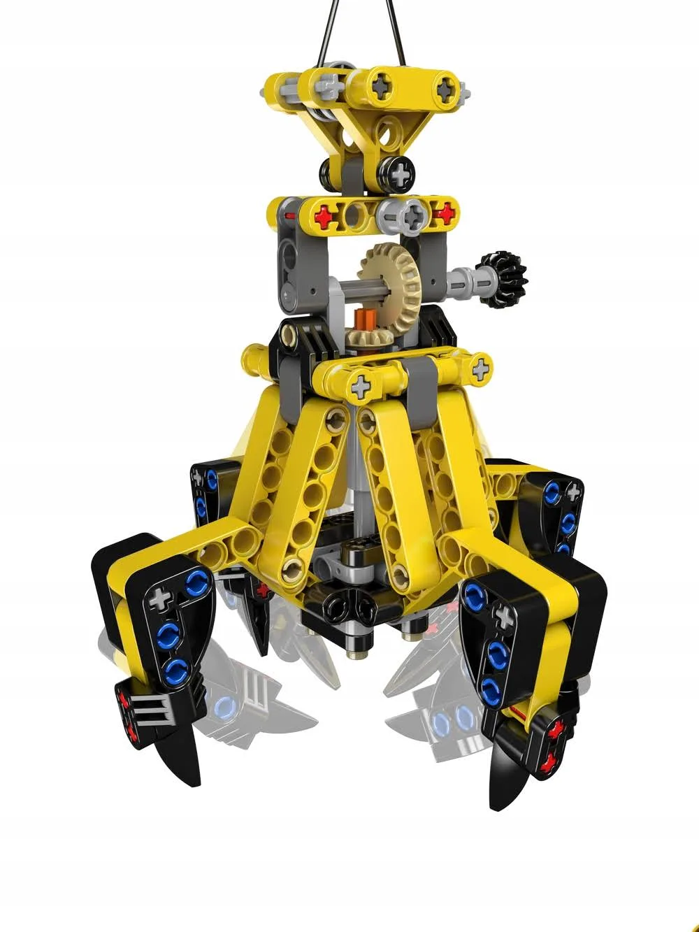 Mould King 17059 Klocki zdalnie sterowany mobilny dźwig żuraw Rc Technic