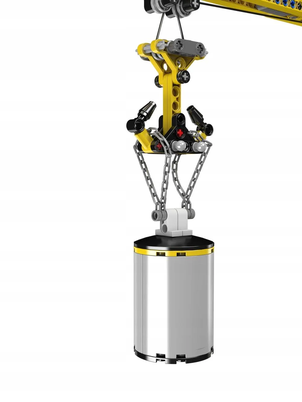 Mould King 17059 Klocki zdalnie sterowany mobilny dźwig żuraw Rc Technic