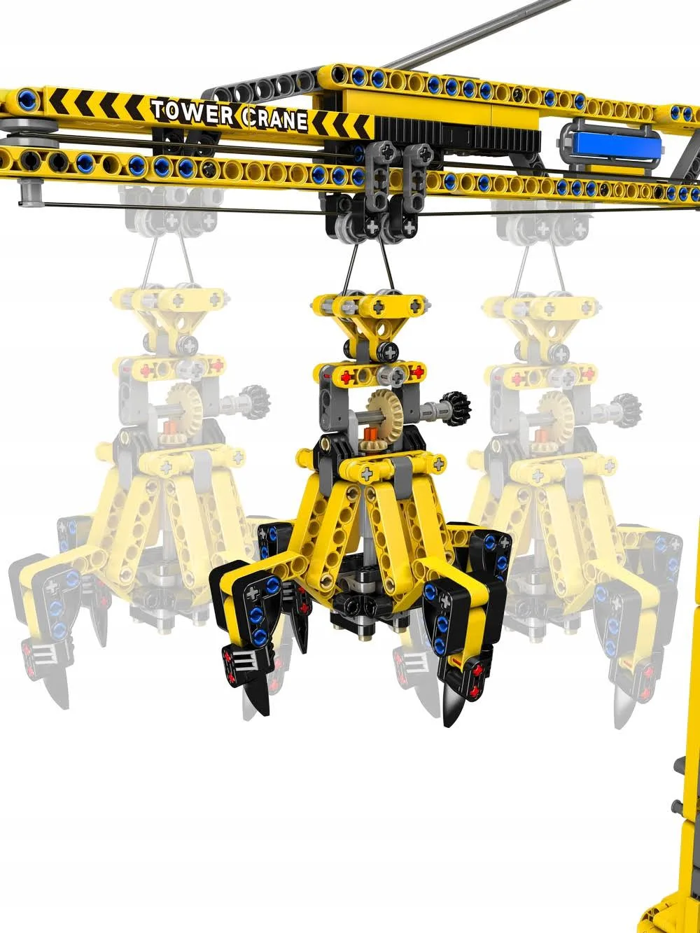 Mould King 17059 Klocki zdalnie sterowany mobilny dźwig żuraw Rc Technic