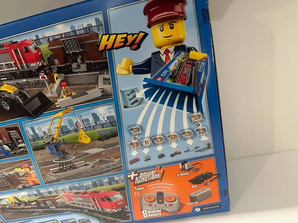 NOWE ! LEGO 60098 City Pociąg towarowy